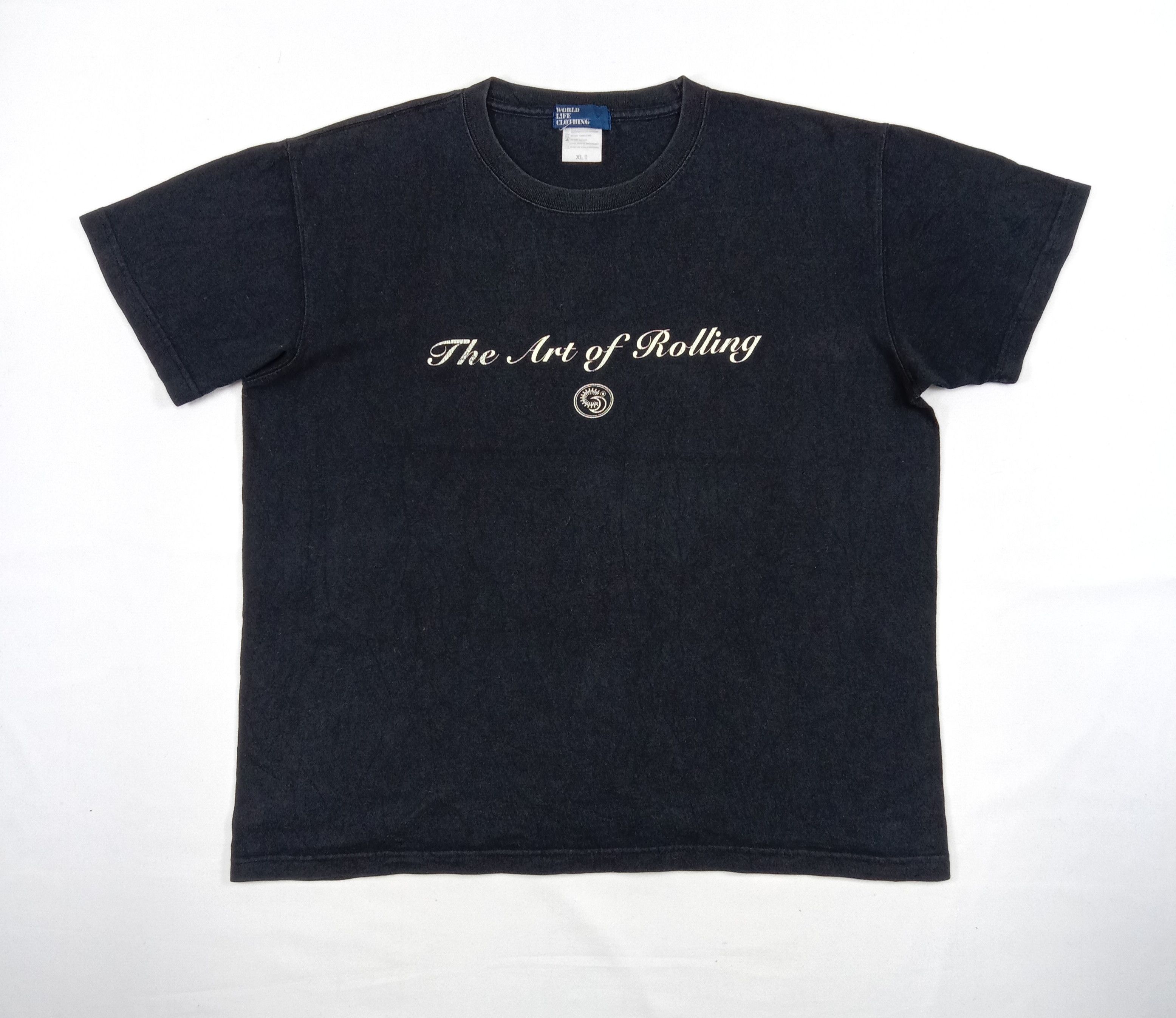 Japanese Brand Vintage The Art Of Rolling T Shirt Size US XL / EU 56 / 4 - 1 Thumbnail