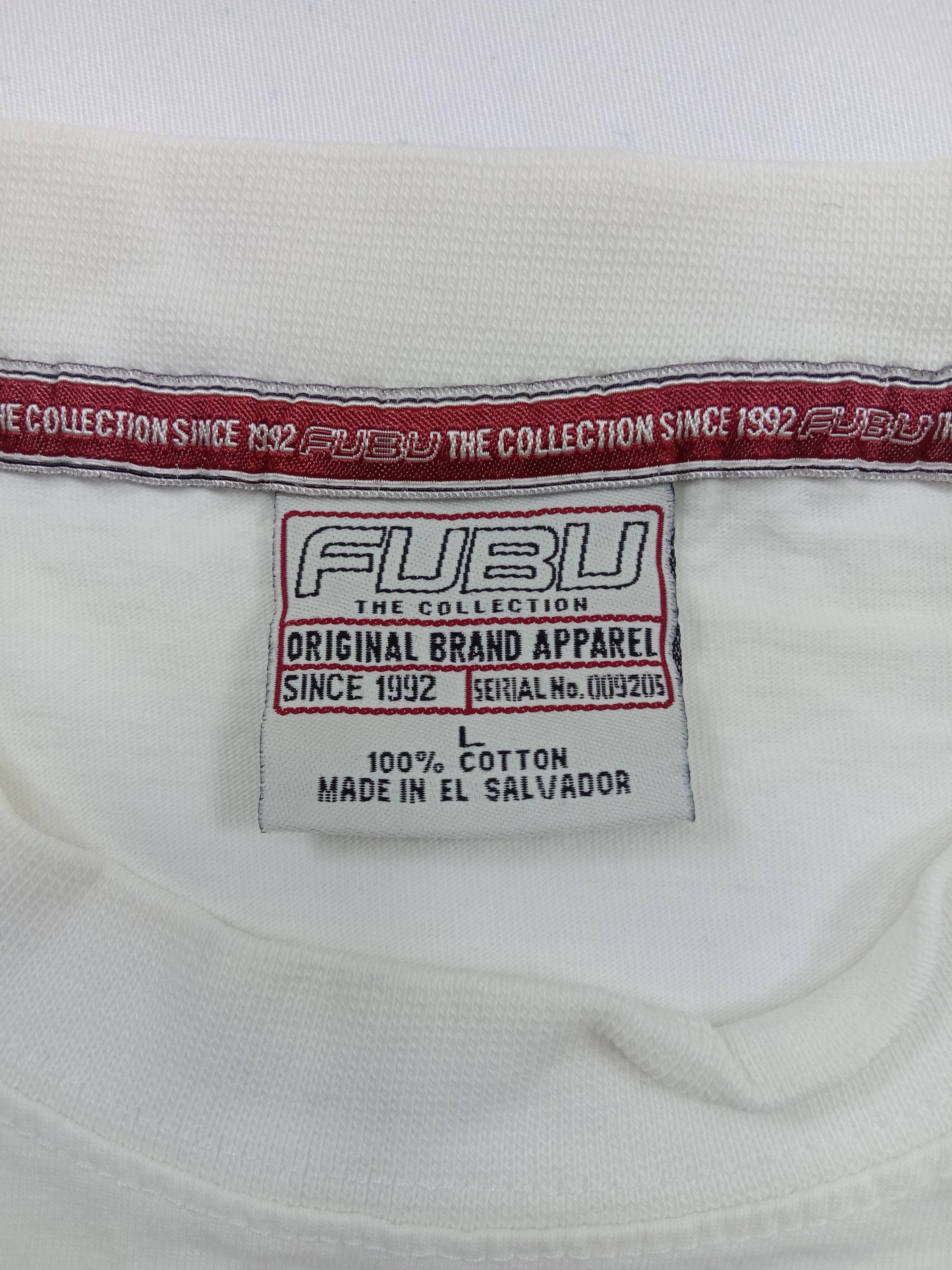 Fubu Vintage Platinum Fubu T Shirt Size US L / EU 52-54 / 3 - 8 Thumbnail