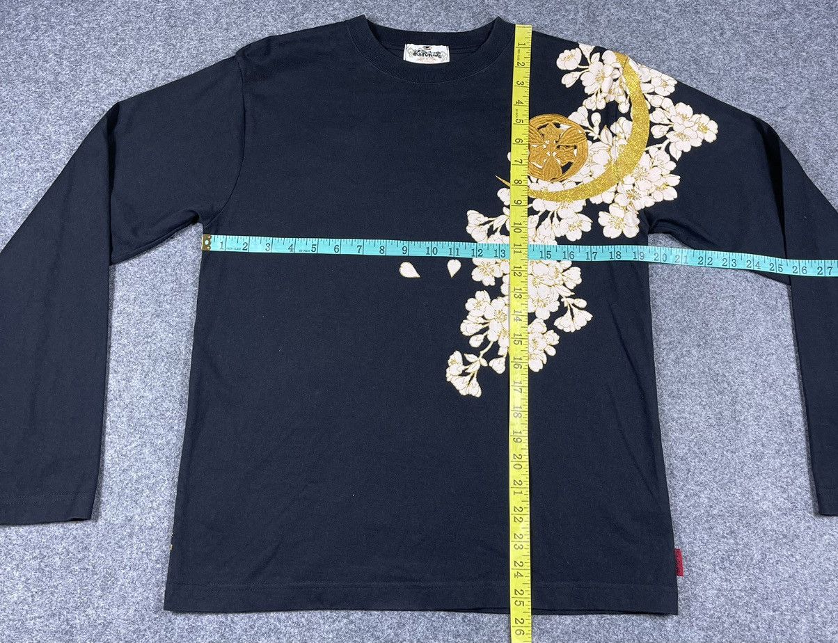 Karakuri Tamashii Vtg’Y2K🔥KARAKURI TAMASHI🔥Embroidered Long Sleeve Shirt Size US M / EU 48-50 / 2 - 11 Thumbnail