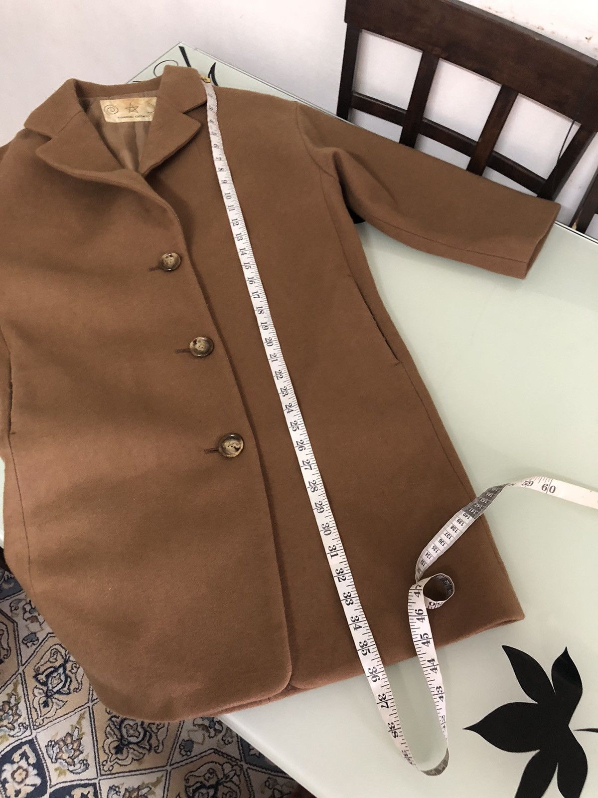 Tsumori Chisato Vintage Issey Miyake Tsumori Chisato Wool Winter Long Coat Size L / US 10 / IT 46 - 24 Thumbnail