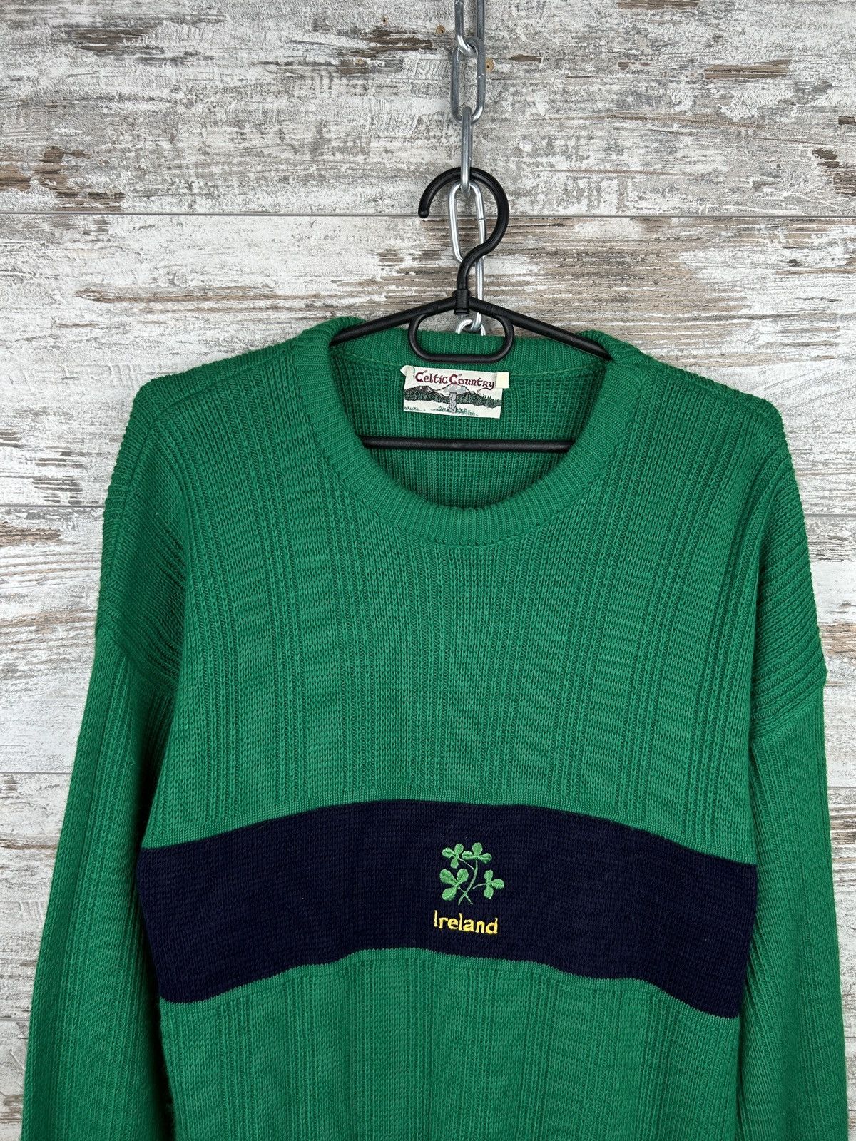 Vintage Mens Vintage Ireland Celtic Country Knit Sweater rare y2k Size US M / EU 48-50 / 2 - 3 Thumbnail