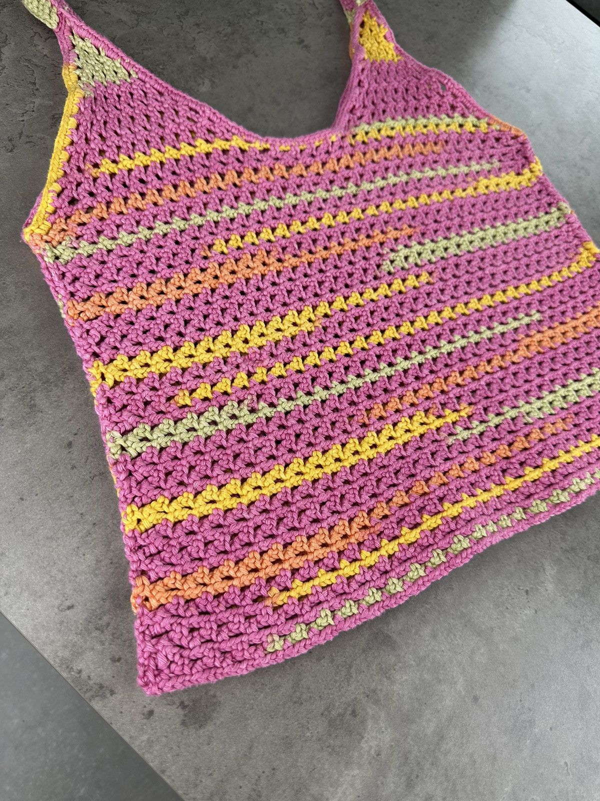 Japanese Brand Vintage Knit Tank Top Size S / US 4 / IT 40 - 4 Thumbnail