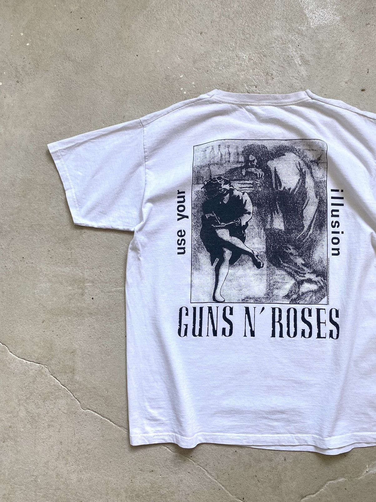Band Tees Vintage Live Let Die Guns N Roses Band Rock T Shirt Size US L / EU 52-54 / 3 - 8 Thumbnail