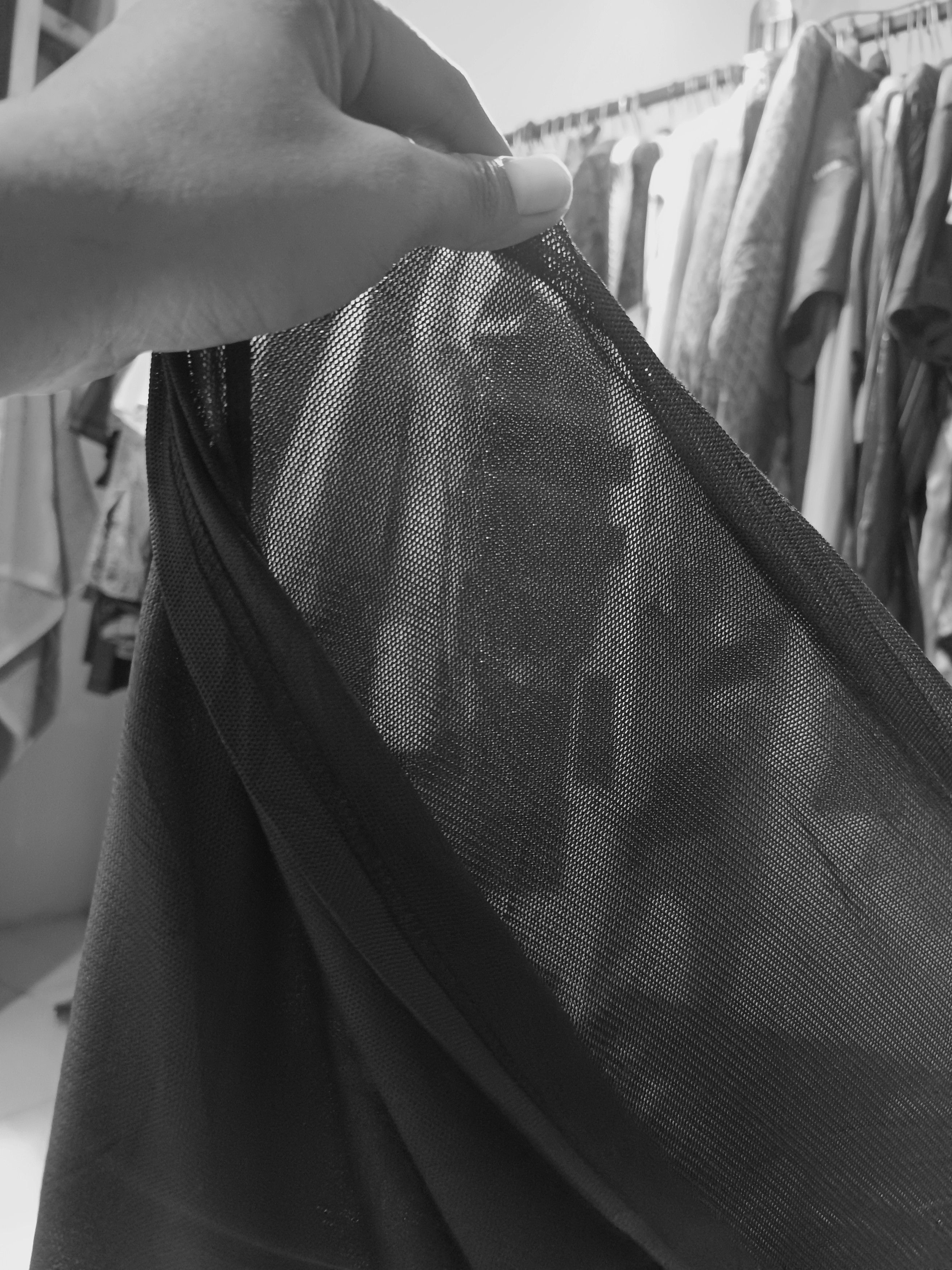 Hiroko Koshino Homme Hiroko Koshino "Hiroko Bis" Mesh top Size S / US 4 / IT 40 - 5 Thumbnail