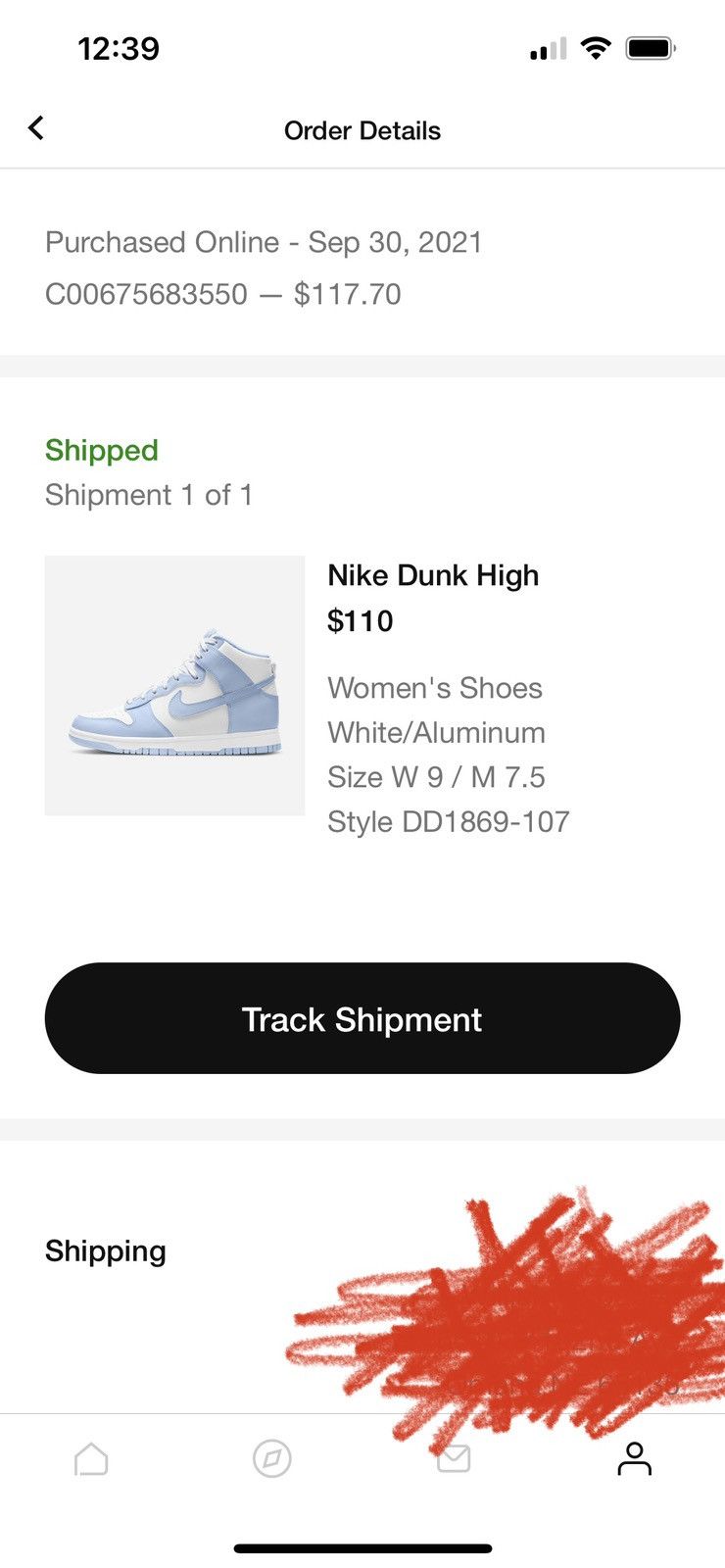 Nike × Vintage NiKE DUNK Hi ALUMiNUM PALE SKY ViNTAGE BLUE DD1869-107 Size US 9 / IT 39 - 10 Thumbnail