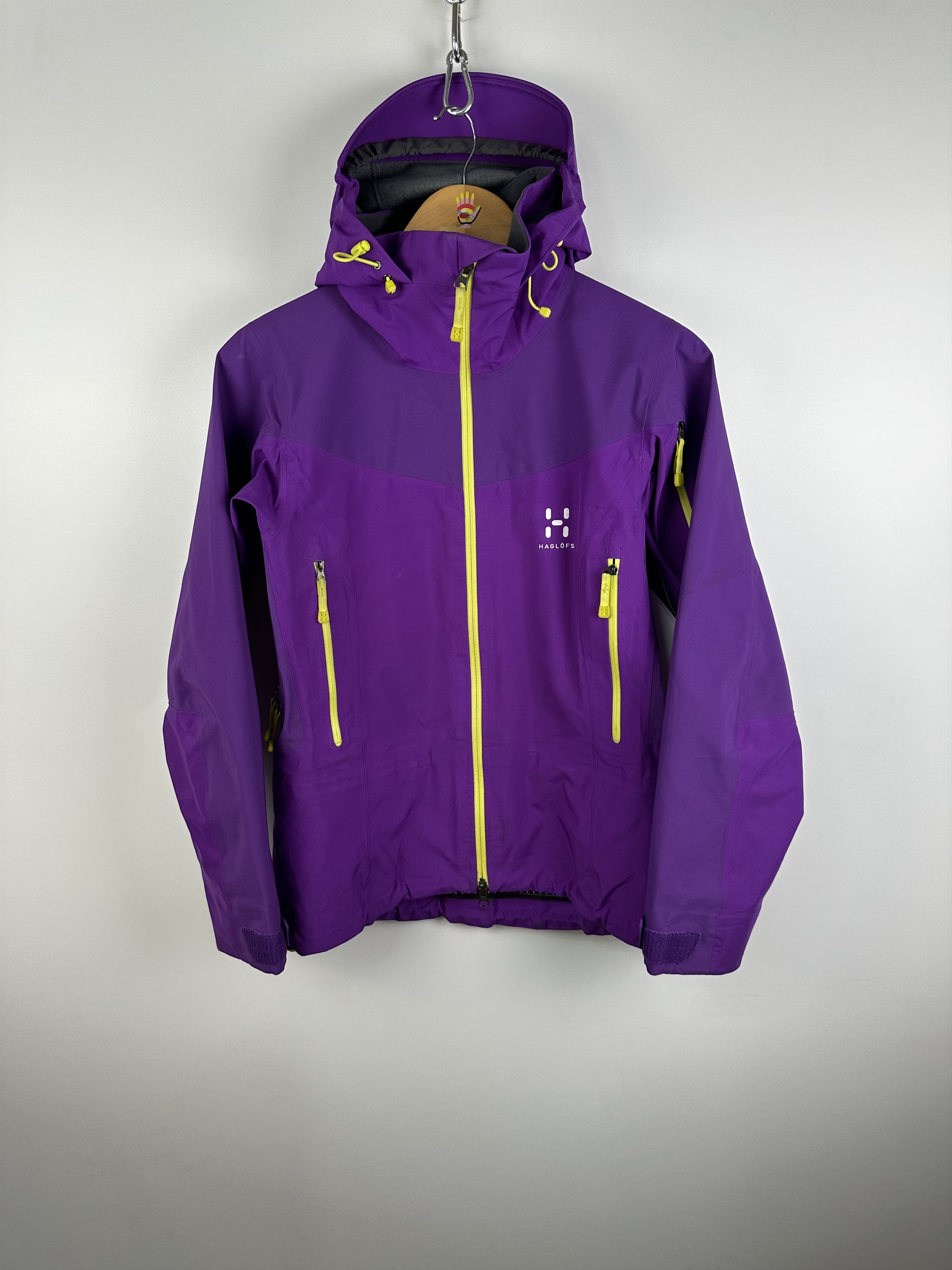 Outdoor Life Haglofs Couloir III Gore Tex Ski Jacket Rain Coat Woman