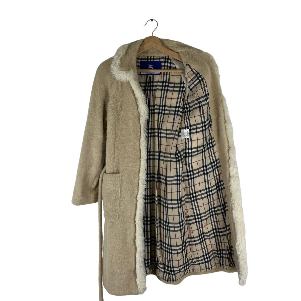 Burberry VINTAGE BURBERRY LONDON BLUE LABEL JACKET MINK FUR COLLAR Size XS / US 0-2 / IT 36-38 - 11 Thumbnail