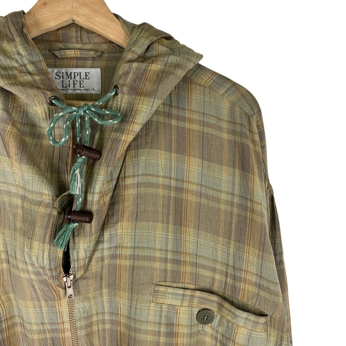 Japanese Brand VINTAGE CHORE ANORAK JACKET SIMPLE LIFE JAPAN ISSEY MIYAKE Size US L / EU 52-54 / 3 - 5 Thumbnail