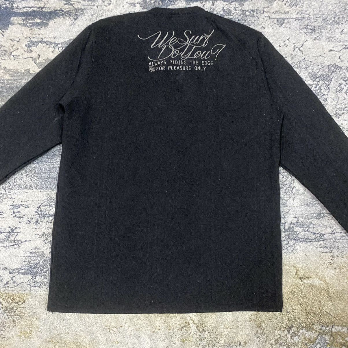 Gotcha × Vintage Vintage Gotcha Surf Cable Style Spellout Long Sleeve Size US M / EU 48-50 / 2 - 8 Thumbnail
