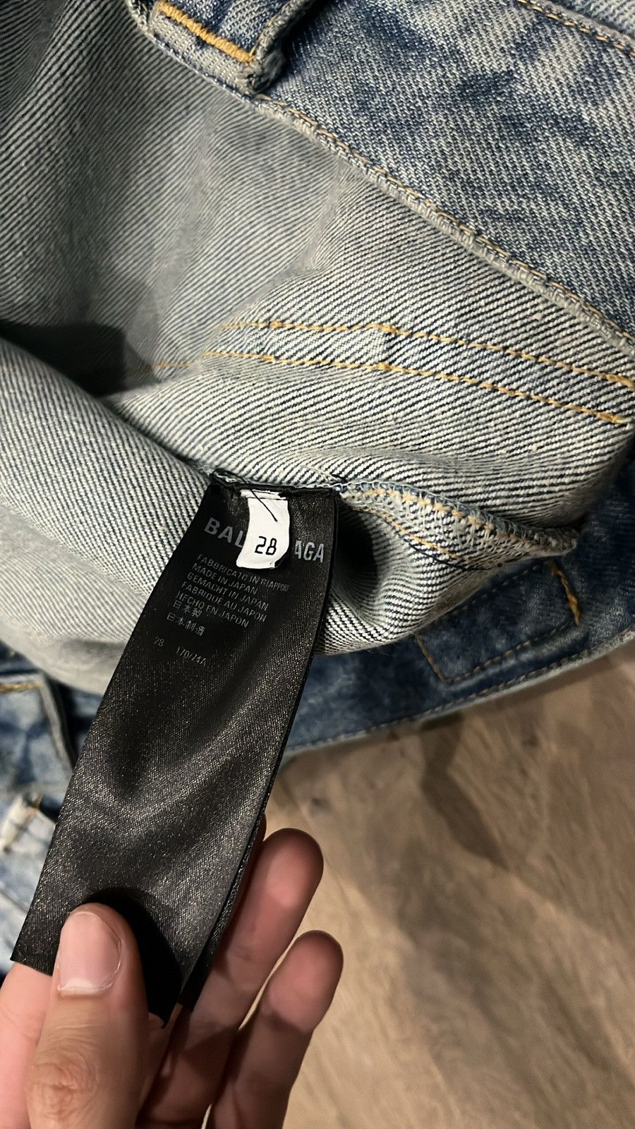 Balenciaga Balenciaga Blue Raver Jeans | Grailed