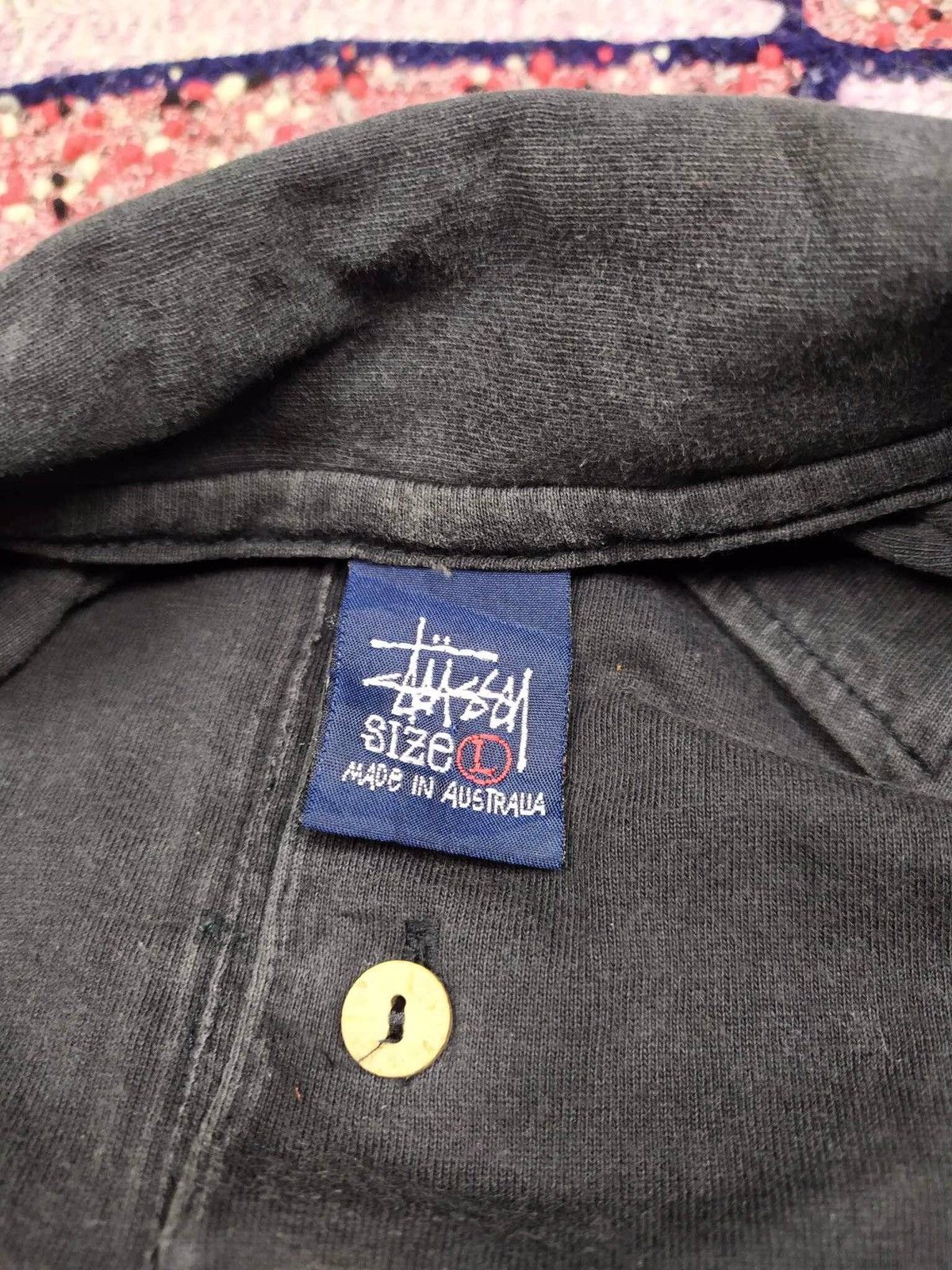 Japanese Brand Stussy Polo Tee Size US L / EU 52-54 / 3 - 6 Thumbnail