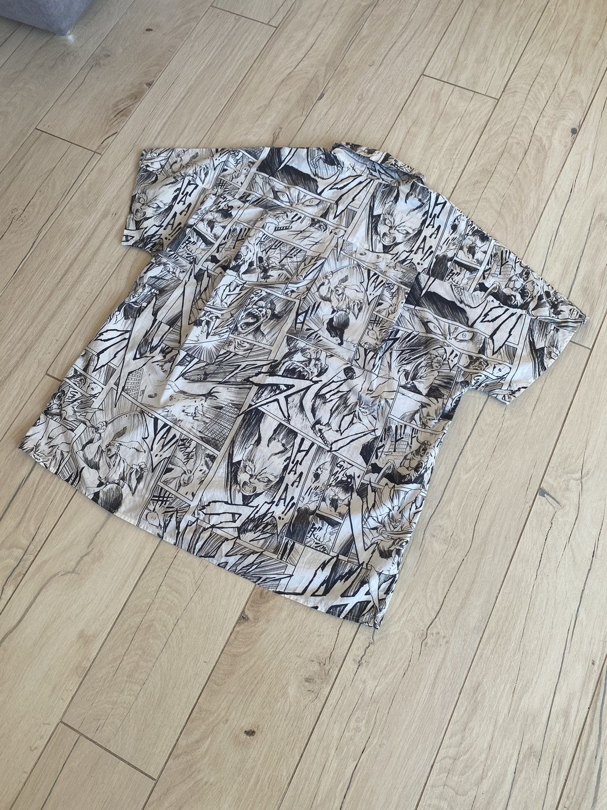 Alexander McQueen Sample! Alexander Mcqueen Anime All Over Printed Shirt Size US M / EU 48-50 / 2 - 7 Thumbnail