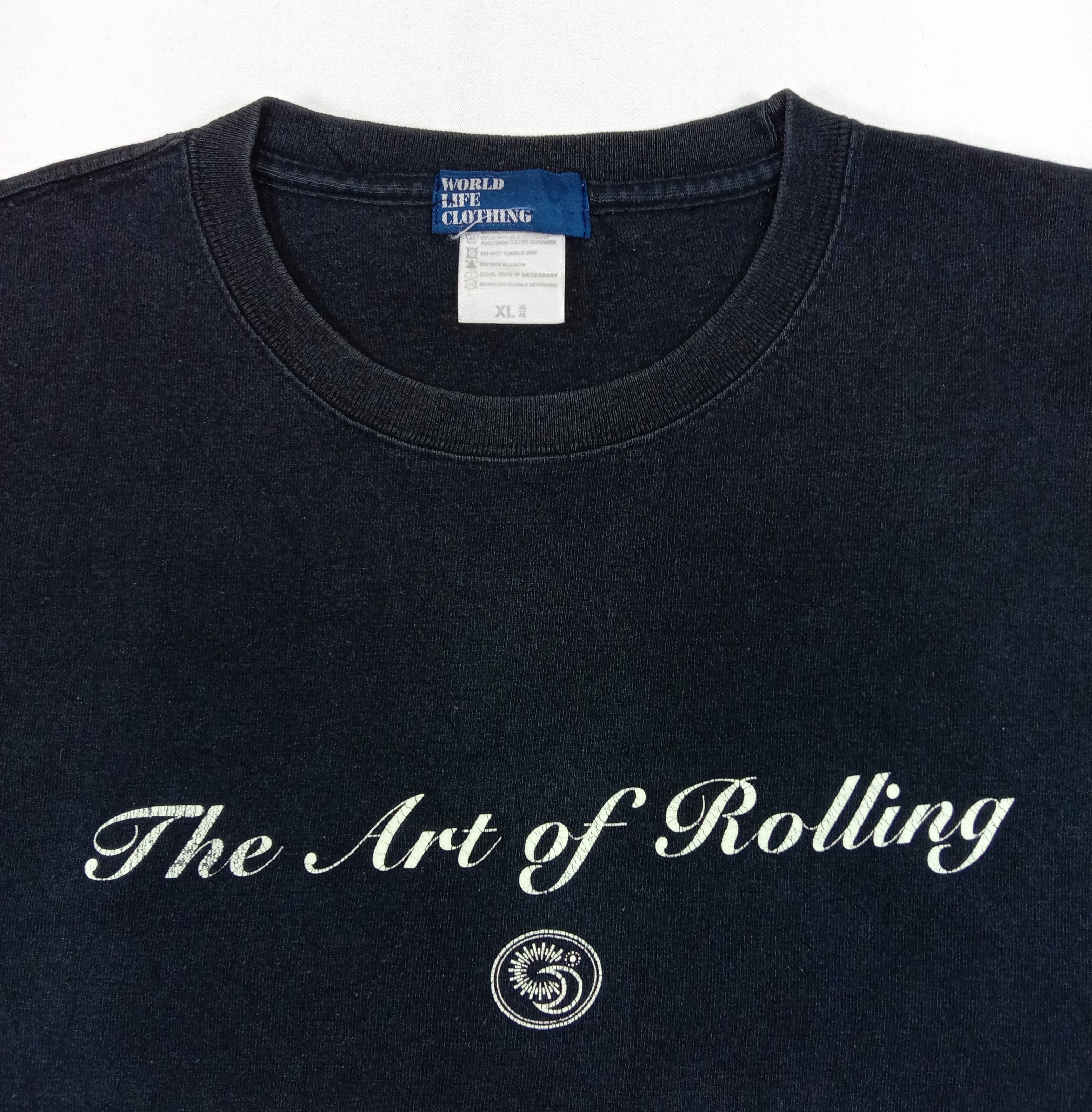 Japanese Brand Vintage The Art Of Rolling T Shirt Size US XL / EU 56 / 4 - 2 Thumbnail