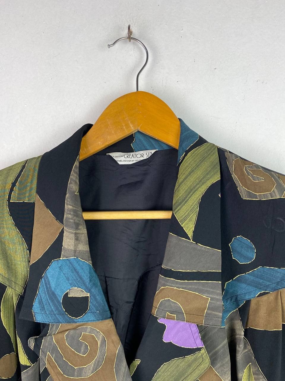 Japanese Brand × Vintage vintage japanese brands flowery design jacket Size 3XL / US 20-22 - 2 Thumbnail