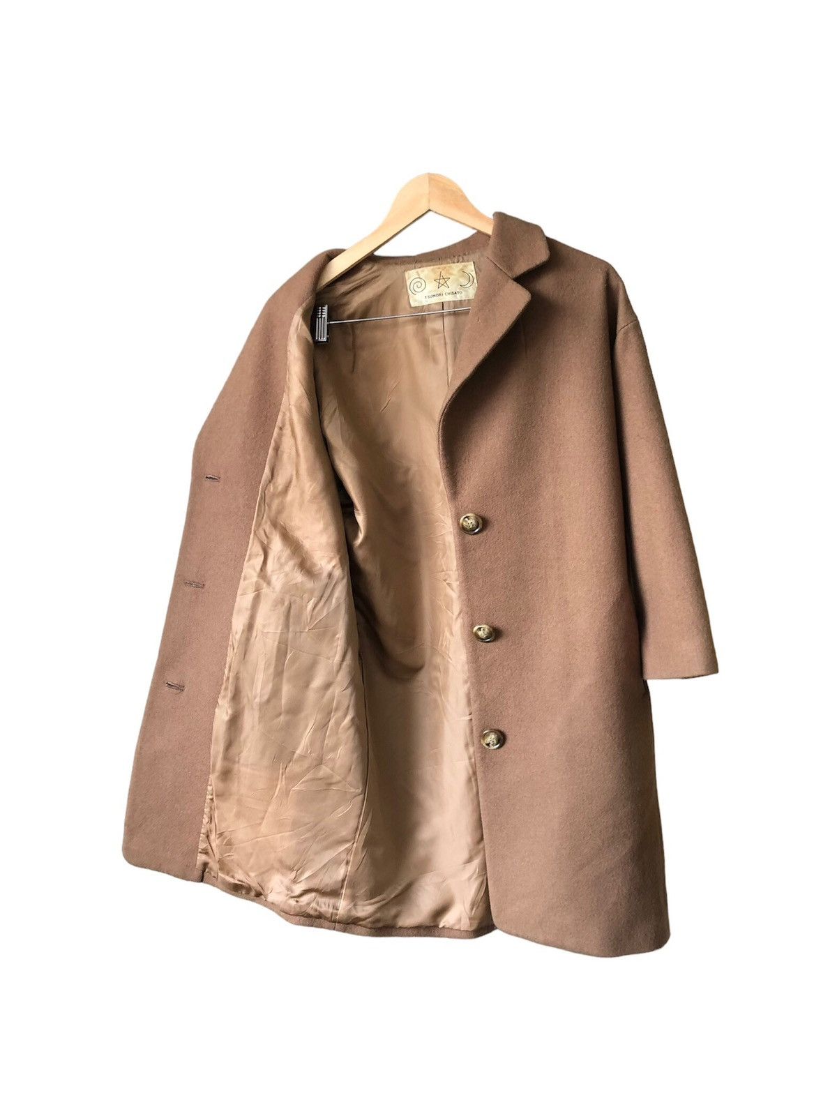 Tsumori Chisato Vintage Issey Miyake Tsumori Chisato Wool Winter Long Coat Size L / US 10 / IT 46 - 6 Thumbnail