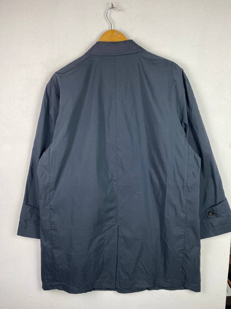 Burberry Vintage Rare Burberry nylon Long Coat Nova Check lining Size US M / EU 48-50 / 2 - 9 Thumbnail