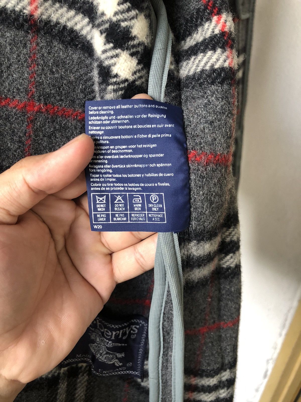 Burberry Vintage Burberry Speciality Nova Check Duffle Coat Size US M / EU 48-50 / 2 - 11 Thumbnail