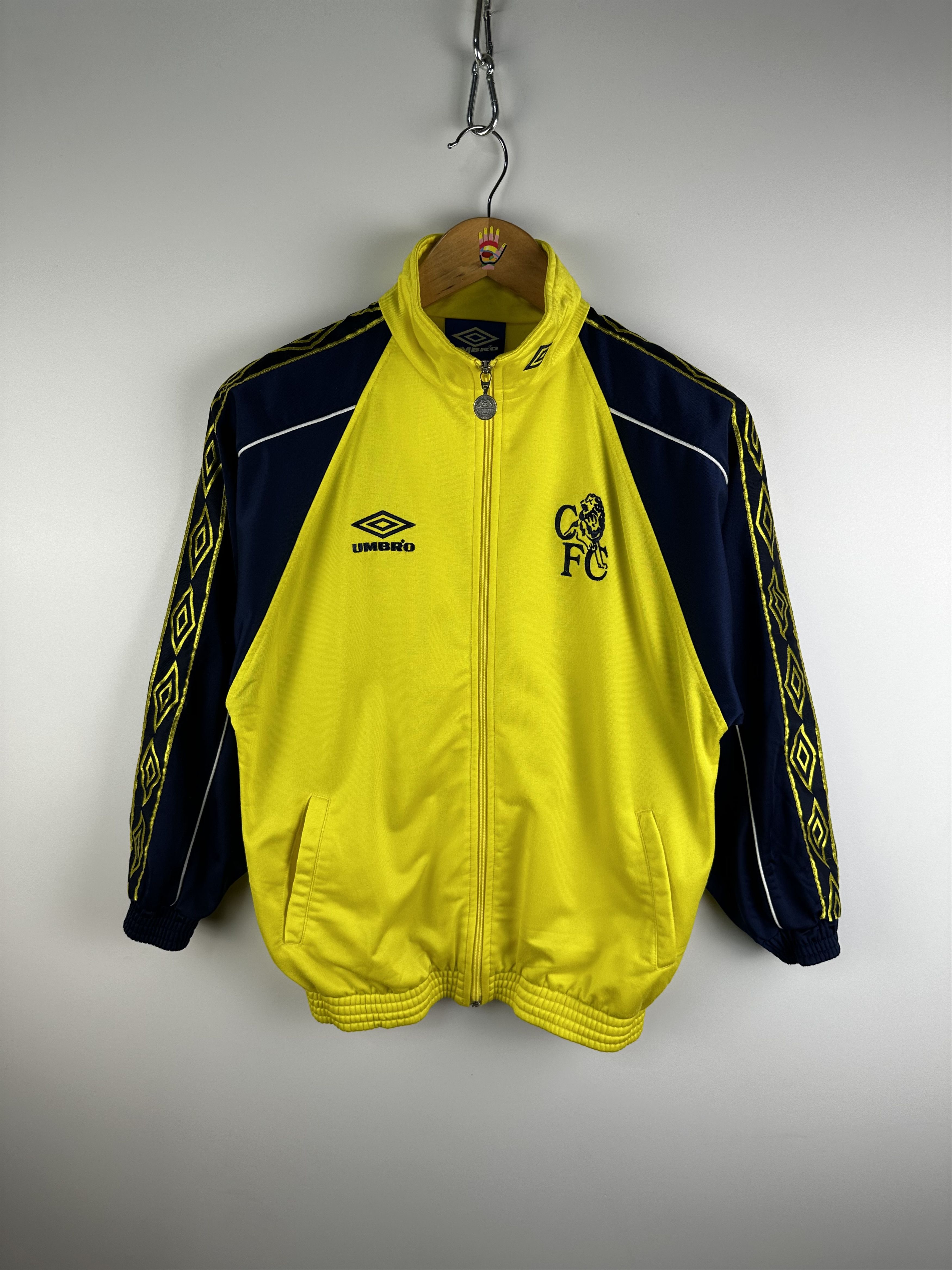 CHELSEA 1999 Football Soccer Training Track Jacket Umbro