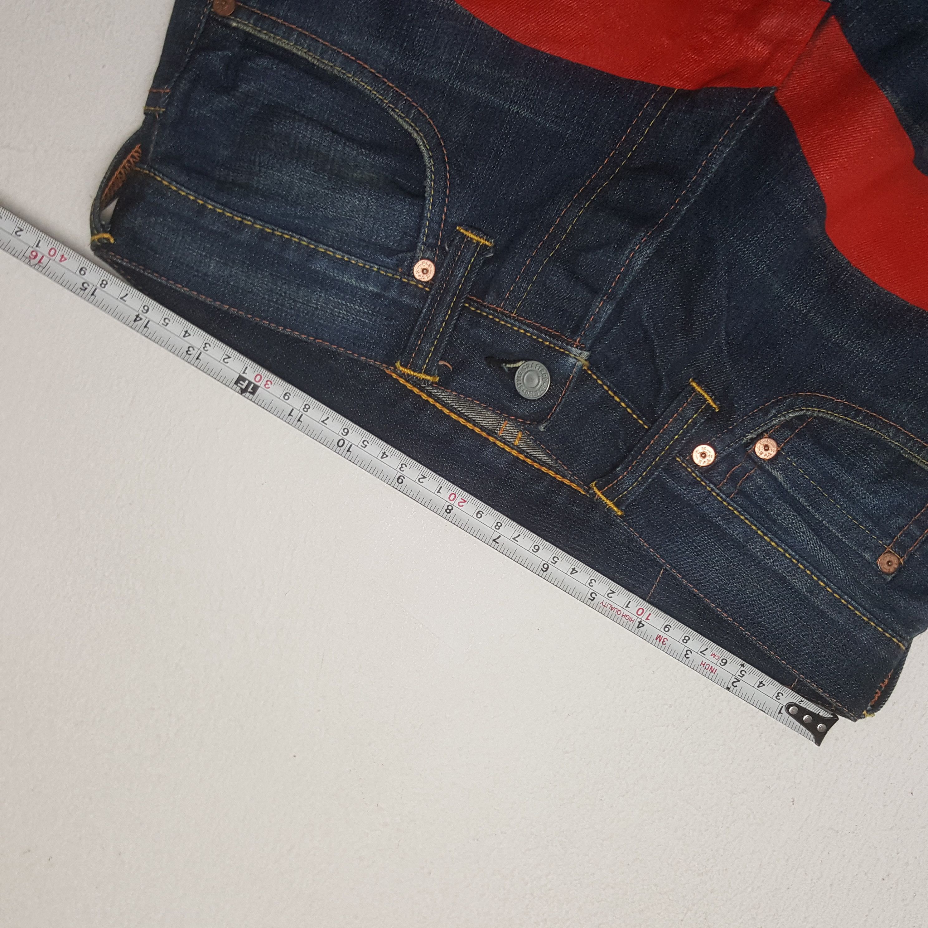 Evisu Vintage Evisu Japanese Brand Daicock Custom Art Denim Jeans Size US 30 / EU 46 - 9 Thumbnail