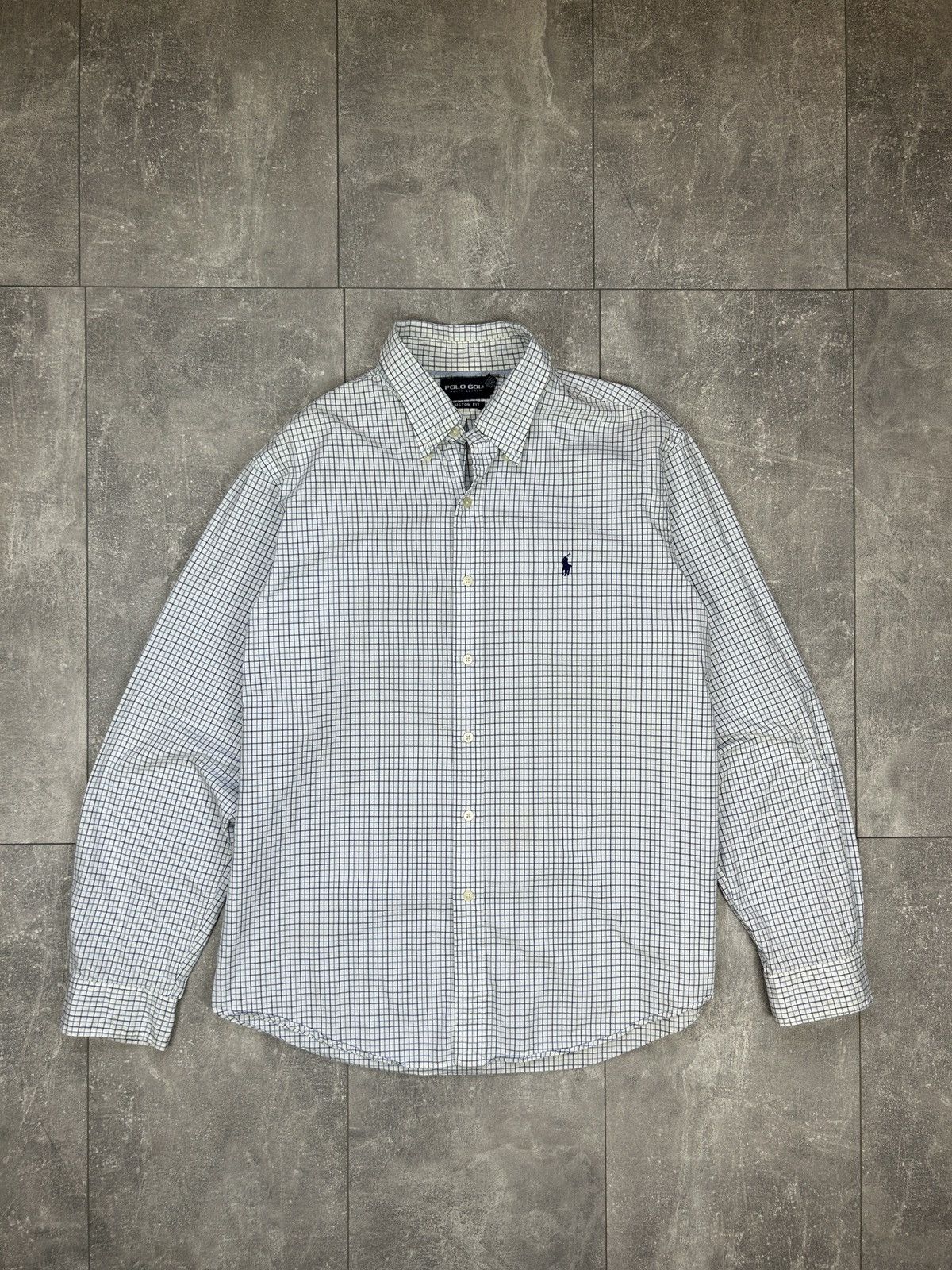 Polo Ralph Lauren × Vintage Mens Vintage Polo Ralph Lauren Golf Shirt button up Luxury Size US XL / EU 56 / 4 - 1 Thumbnail