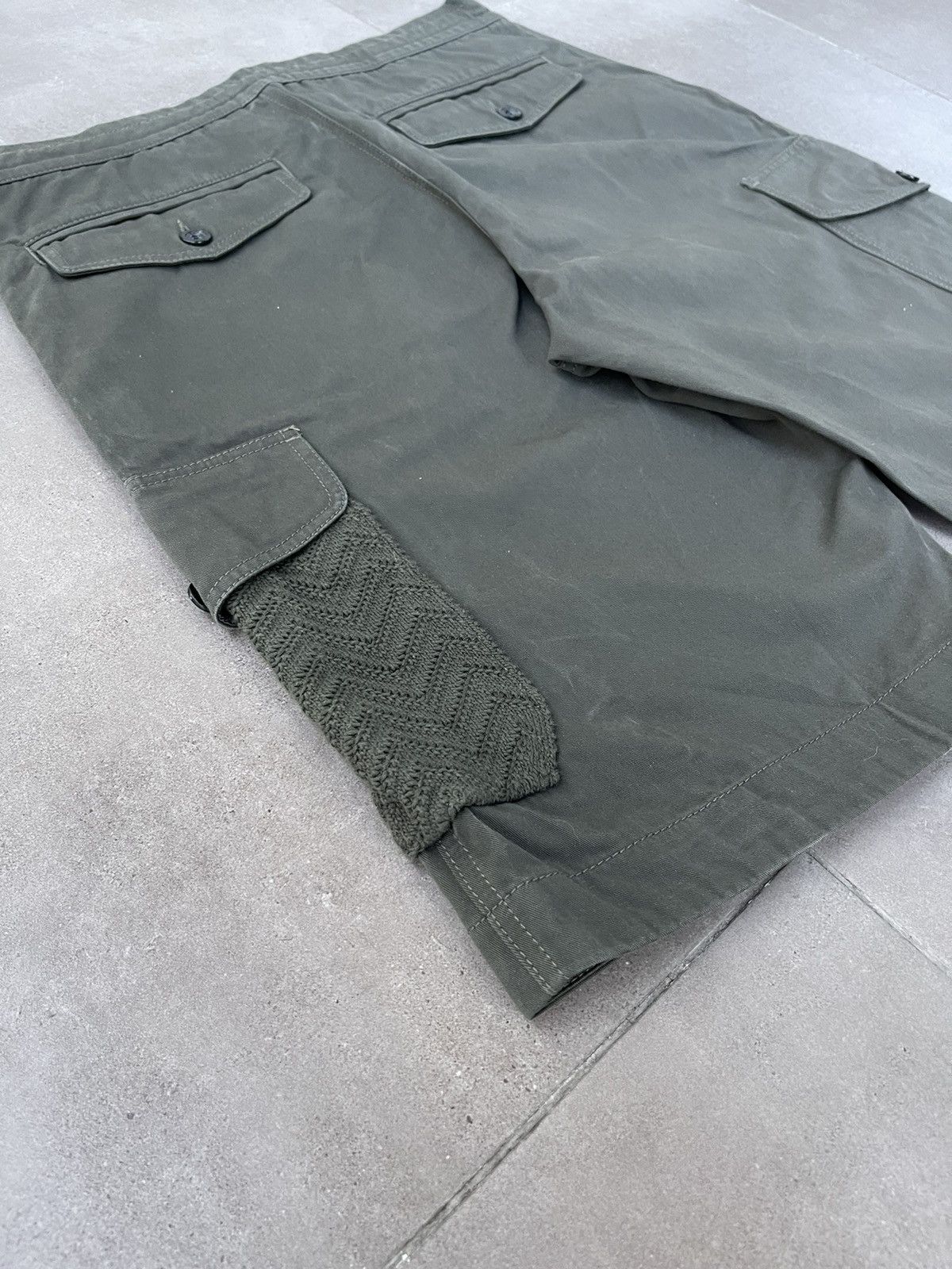 Missoni Missoni Bermuda Technical Cargo Swamp Green Long Shorts Size US 32 / EU 48 - 12 Thumbnail