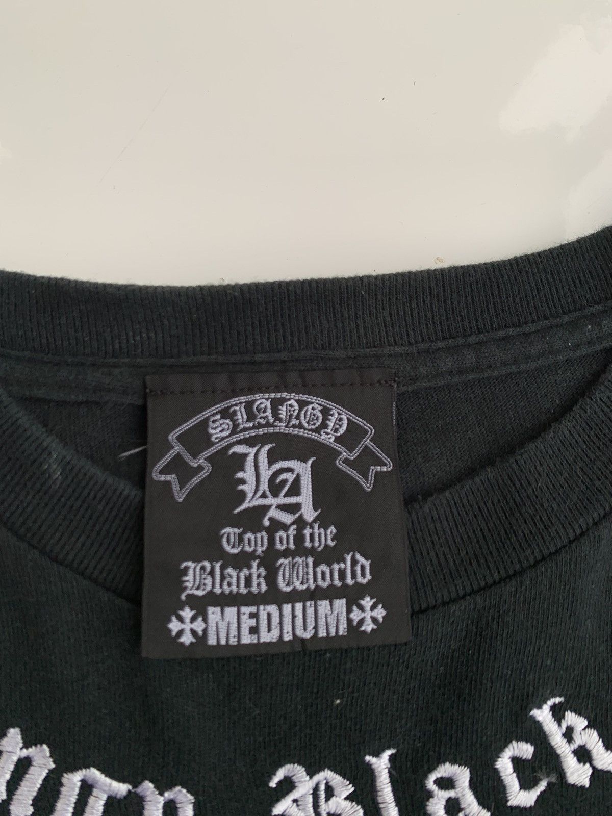 Hysteric Glamour FUCK YOU black world Inspired Chrome Hearts Size US M / EU 48-50 / 2 - 3 Thumbnail