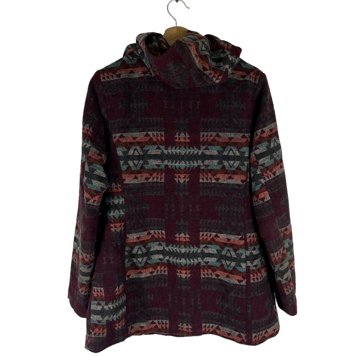Japanese Brand VINTAGE AZTEC NAVAJO WOOL JACKET MOSSIMO SUPPLY CO 1987 Size US L / EU 52-54 / 3 - 7 Thumbnail
