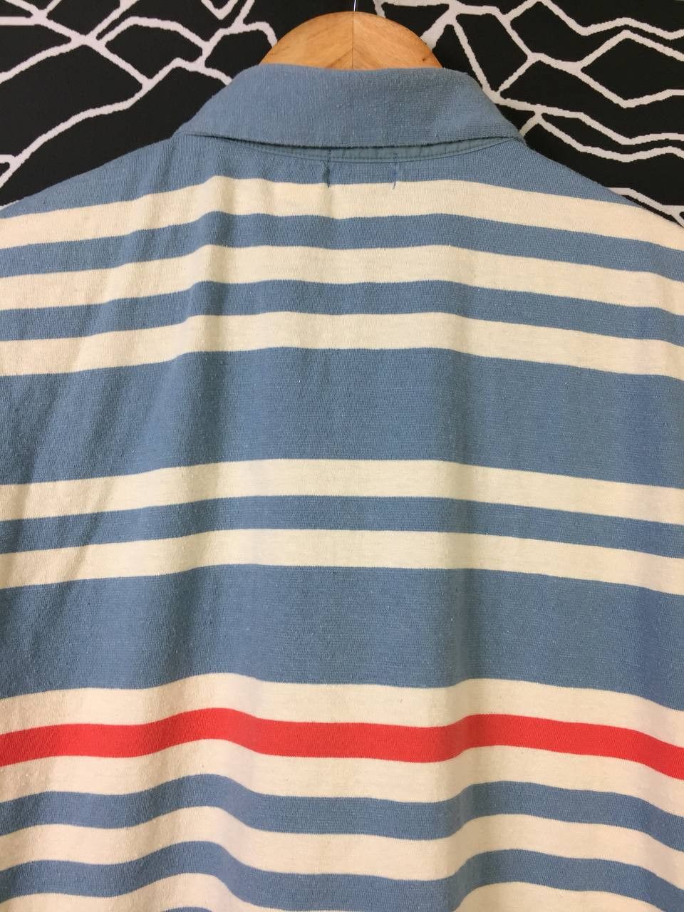 Paul Smith Paul smith Jeans Button Down Striped Polo Tee Size US L / EU 52-54 / 3 - 5 Thumbnail