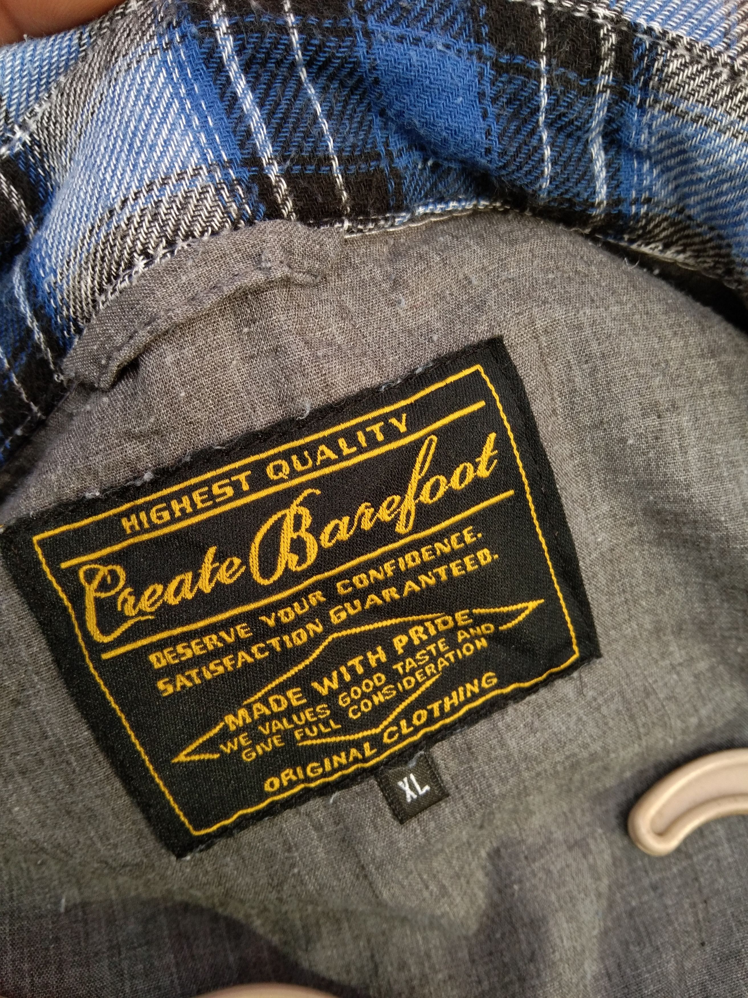 Flannel CREATE BAREFOOT LIGHTLAYERS MEN'S FLANNEL JACKET Size US XL / EU 56 / 4 - 9 Thumbnail