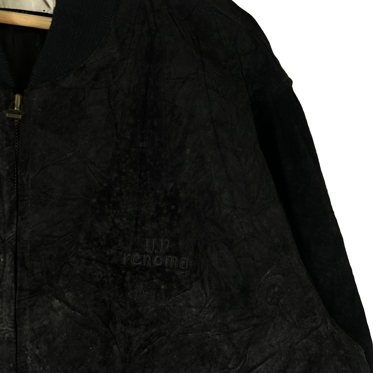 Japanese Brand RARE LEATHER BOMBER JCKET RENOMA INSPIRED MA-1 ISSEY MIYAKE Size US L / EU 52-54 / 3 - 3 Thumbnail