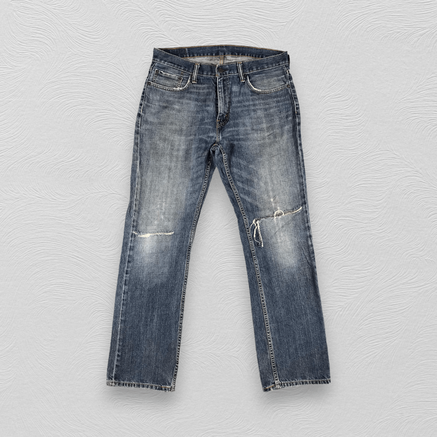 image of Levis x Vintage Levi's 559 Jeans Distressed Denim Kj998 in Blue, Men's (Size 33)