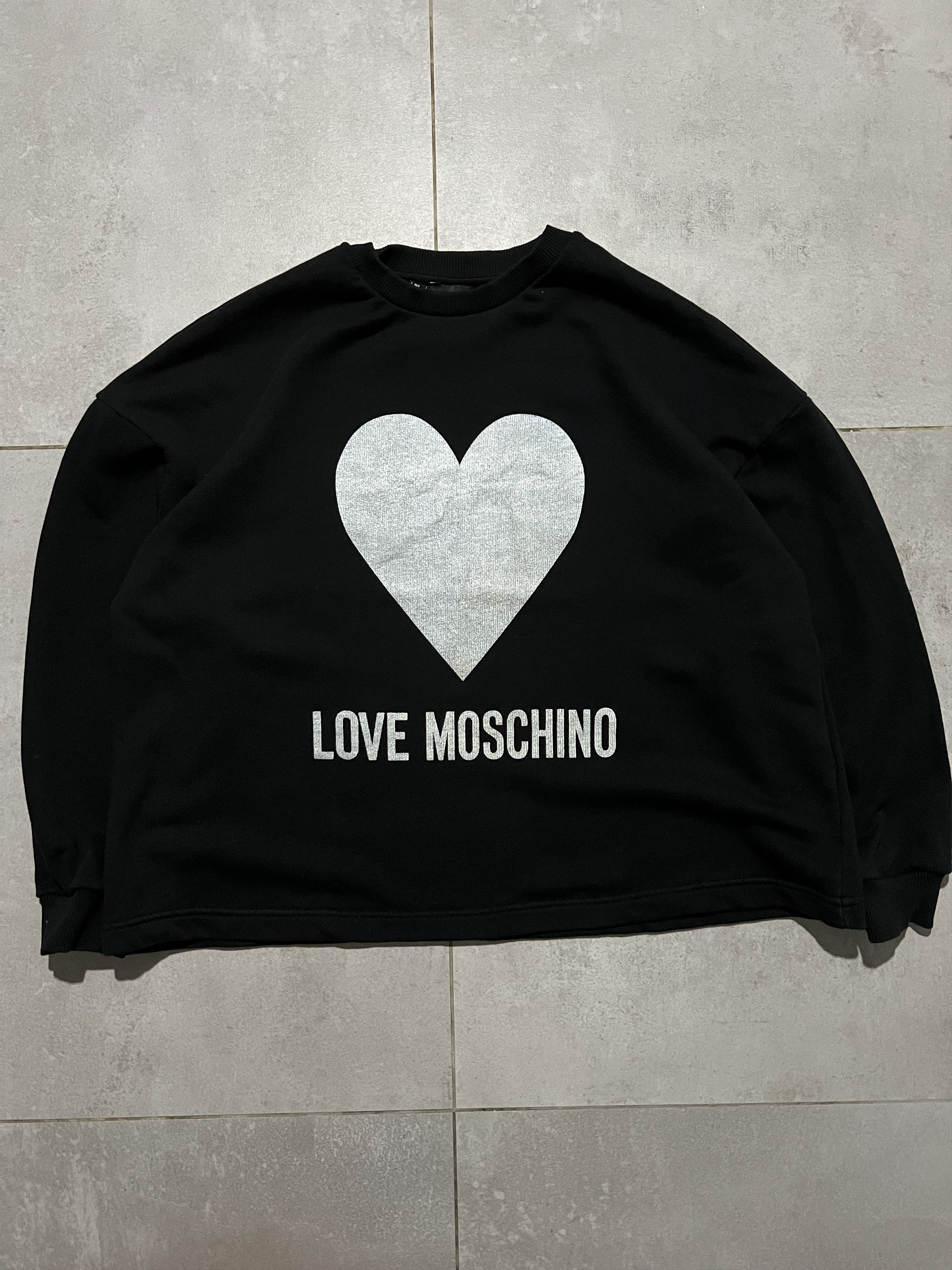 Moschino Love Moschino Heart Sweatshirt Grailed