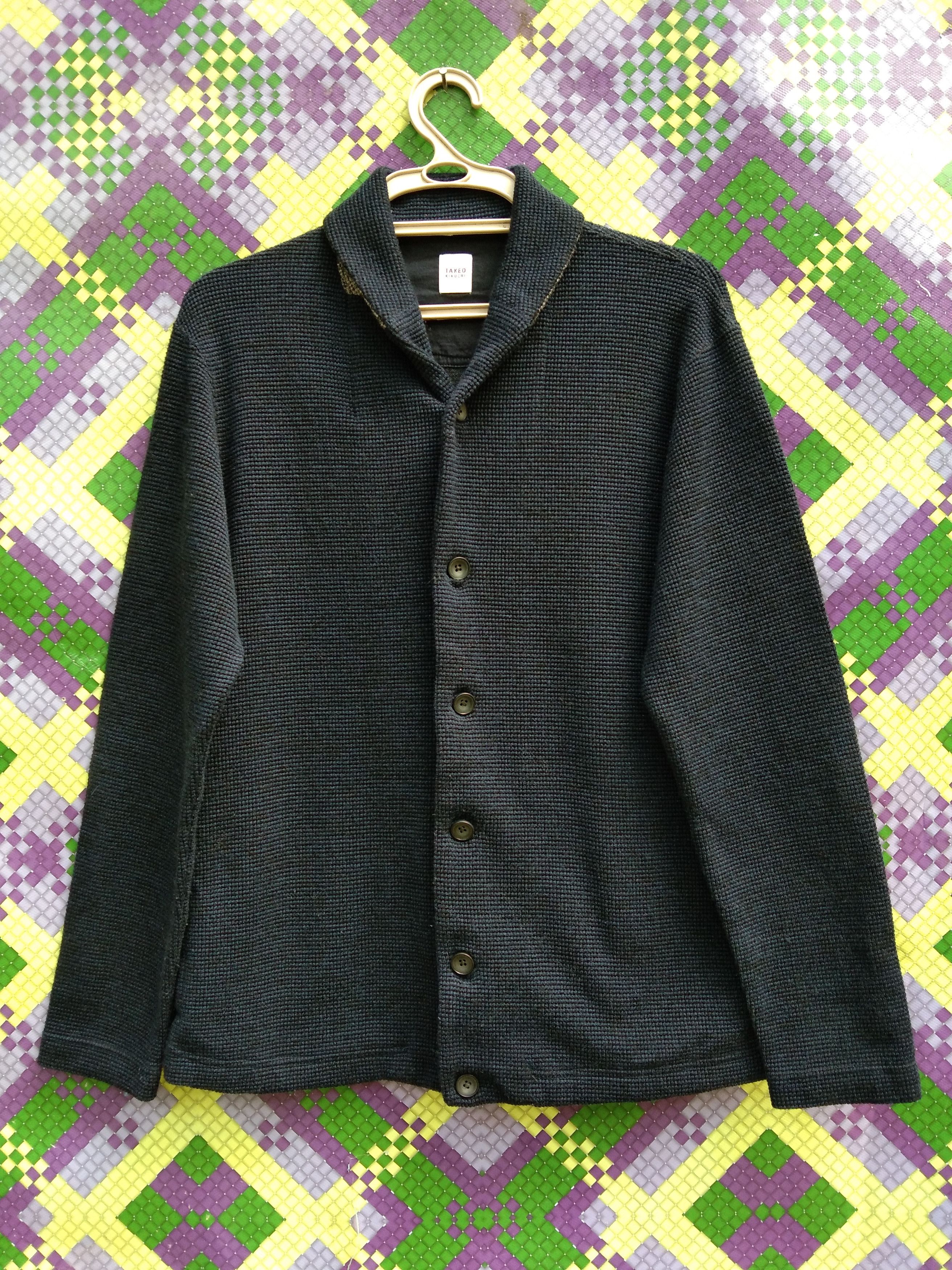 Designer × Japanese Brand × Takeo Kikuchi TAKEO KIKUCHI MEN'S CASUAL JACKET Size US M / EU 48-50 / 2 - 2 Thumbnail