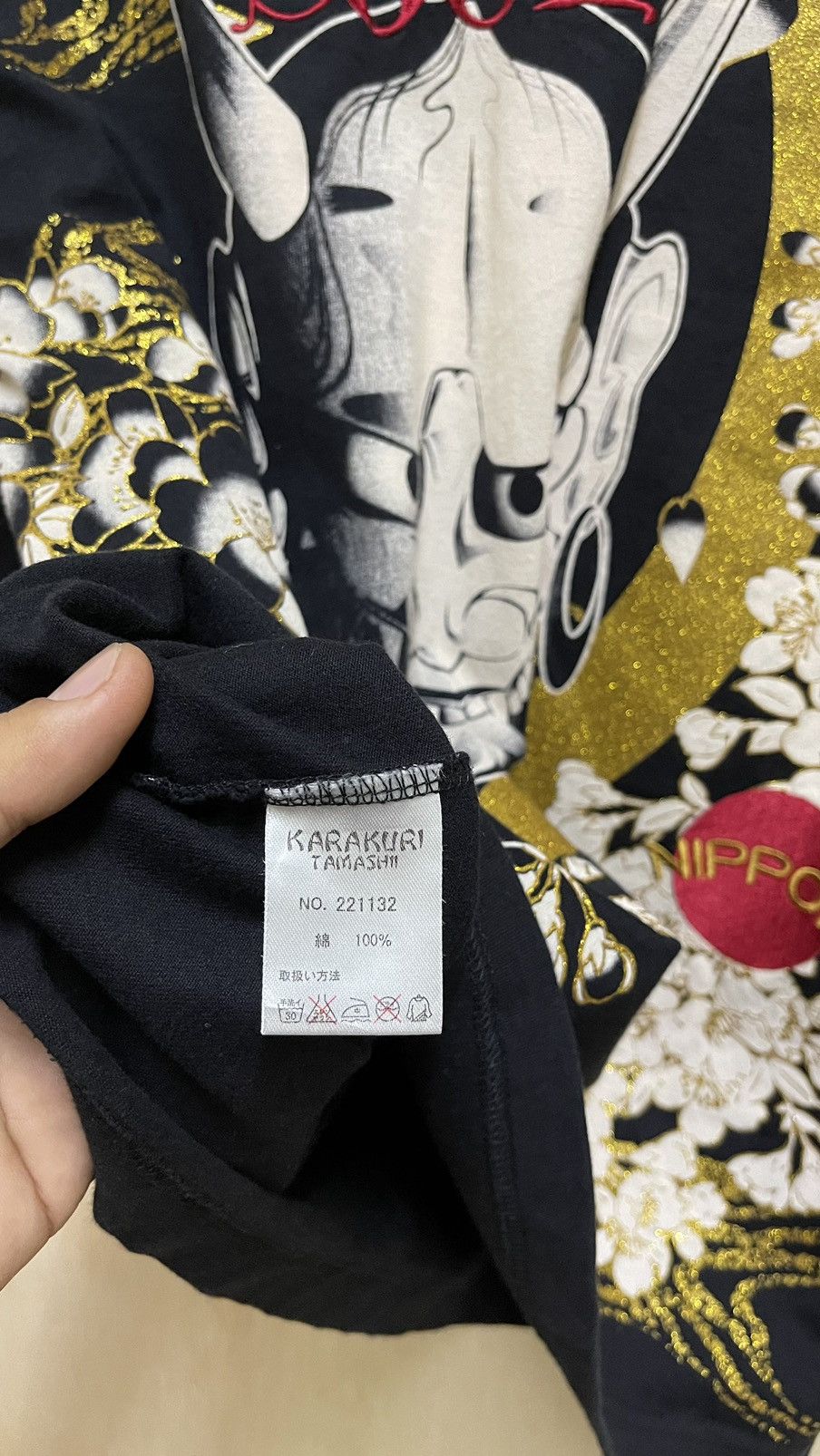 Karakuri Tamashii Vtg’Y2K🔥KARAKURI TAMASHI🔥Embroidered Long Sleeve Shirt Size US M / EU 48-50 / 2 - 9 Thumbnail