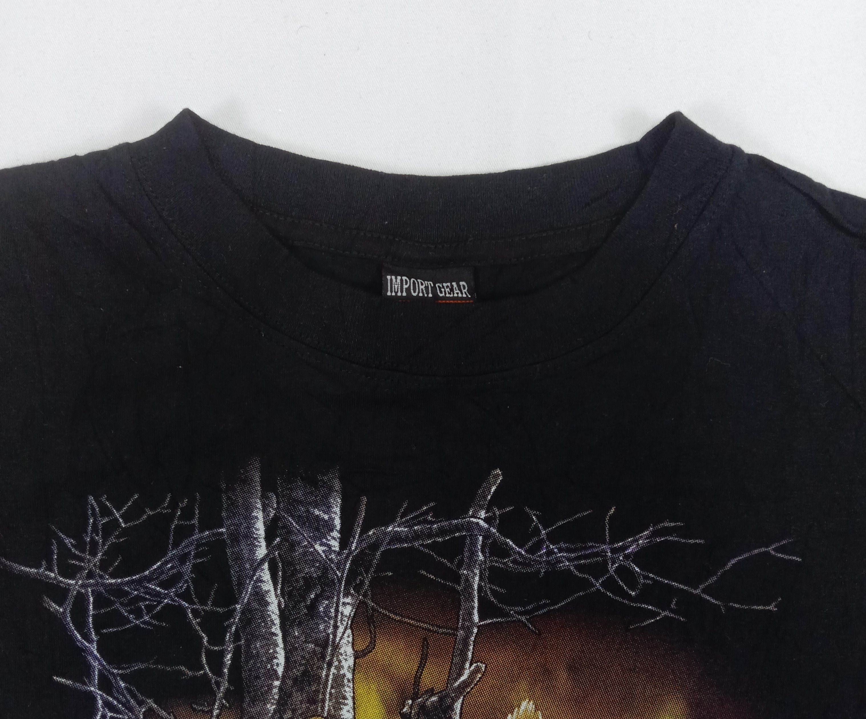 Japanese Brand Vintage Import Gear "Hunter No Fear" T Shirt Size US L / EU 52-54 / 3 - 3 Thumbnail
