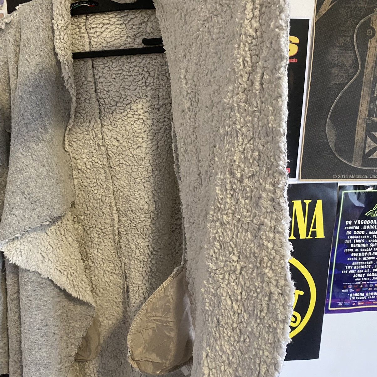 Vintage Vintage Made In Italy Sherpa Jacket Size M / US 6-8 / IT 42-44 - 4 Thumbnail