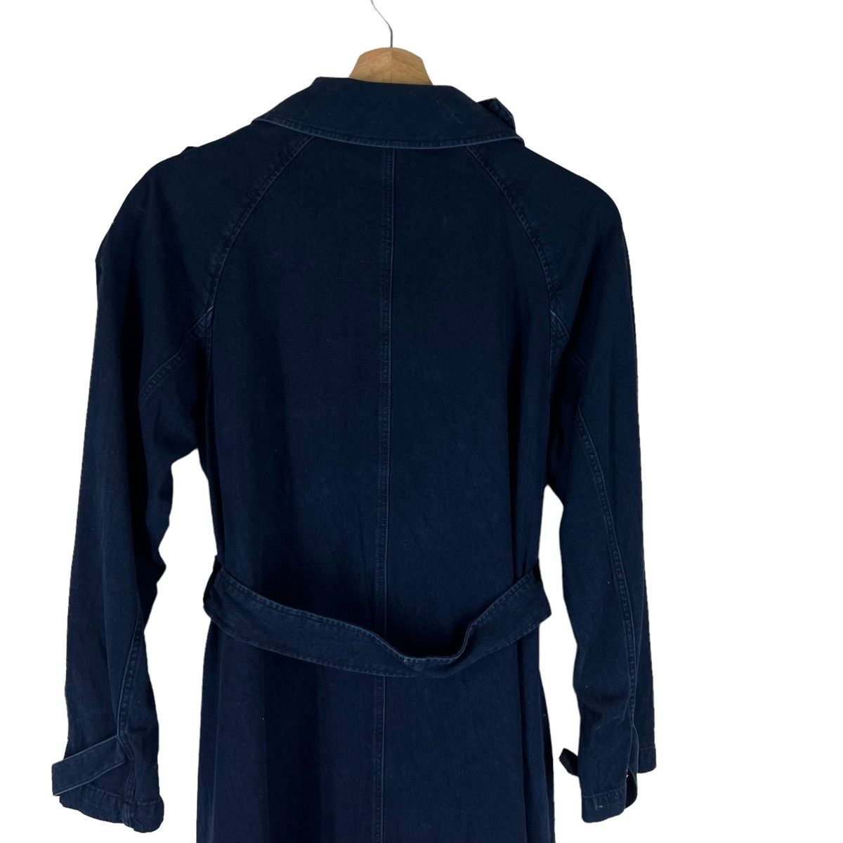Japanese Brand VINTAGE DENIM LONG JACKET BONDAGE PARACHUTE G-STAR RAW Size US XXS / EU 40 - 7 Thumbnail