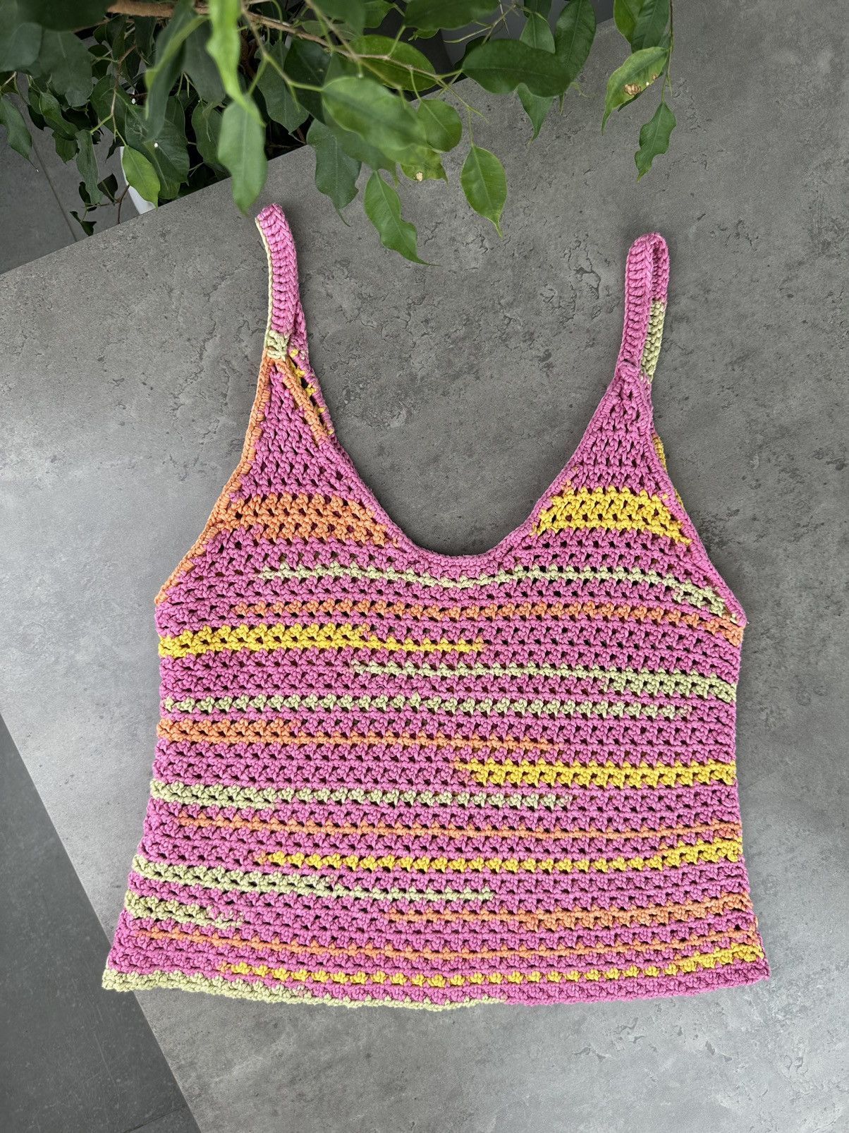 Japanese Brand Vintage Knit Tank Top Size S / US 4 / IT 40 - 6 Thumbnail