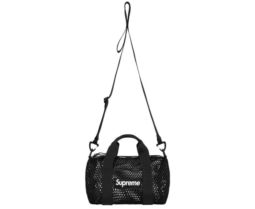 Supreme Supreme Mesh Mini Duffle Bag (Black) | Grailed