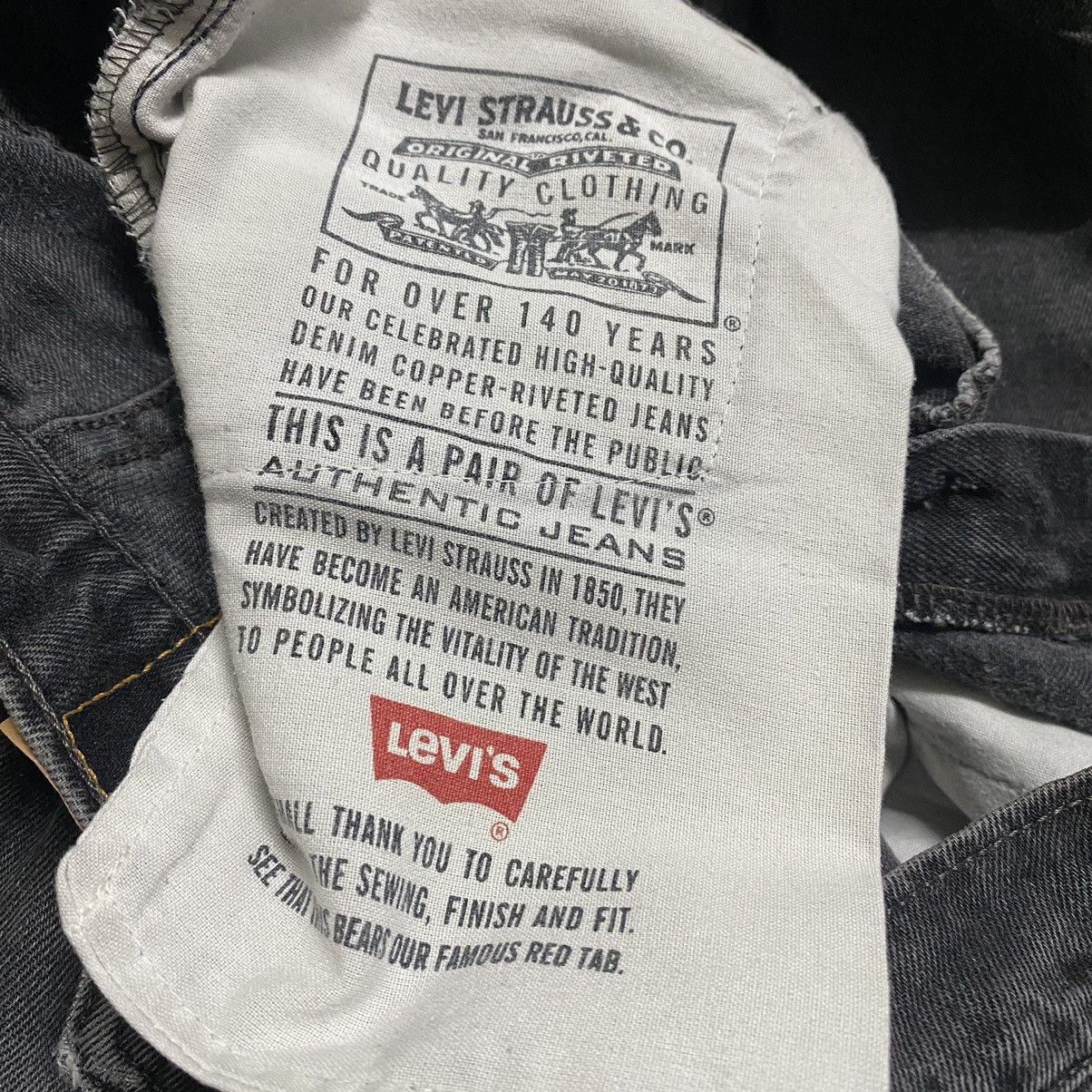 Levi's Vintage 90s Levis 517 Boot cut Jeans Fade Black Size US 26 / EU 42 - 18 Thumbnail