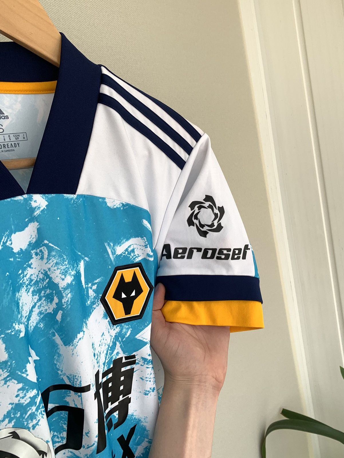 Adidas Adidas Wolverhampton 20/21 Away Jersey Size S Size US S / EU 44-46 / 1 - 5 Thumbnail