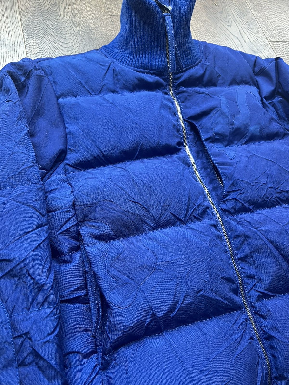 KANGHYUK Blue Airbag Puffer Down Jacket Size US L / EU 52-54 / 3 - 4 Thumbnail