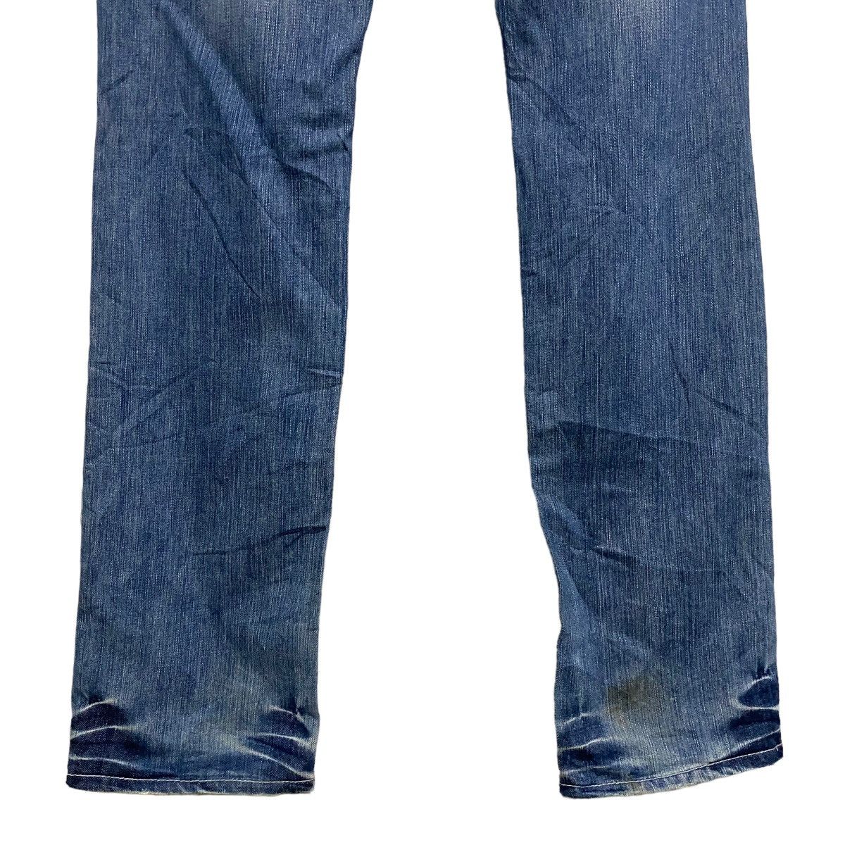 Japanese Brand 2in1 Rageblue Denim Double Waist Jeans Size US 30 / EU 46 - 15 Thumbnail