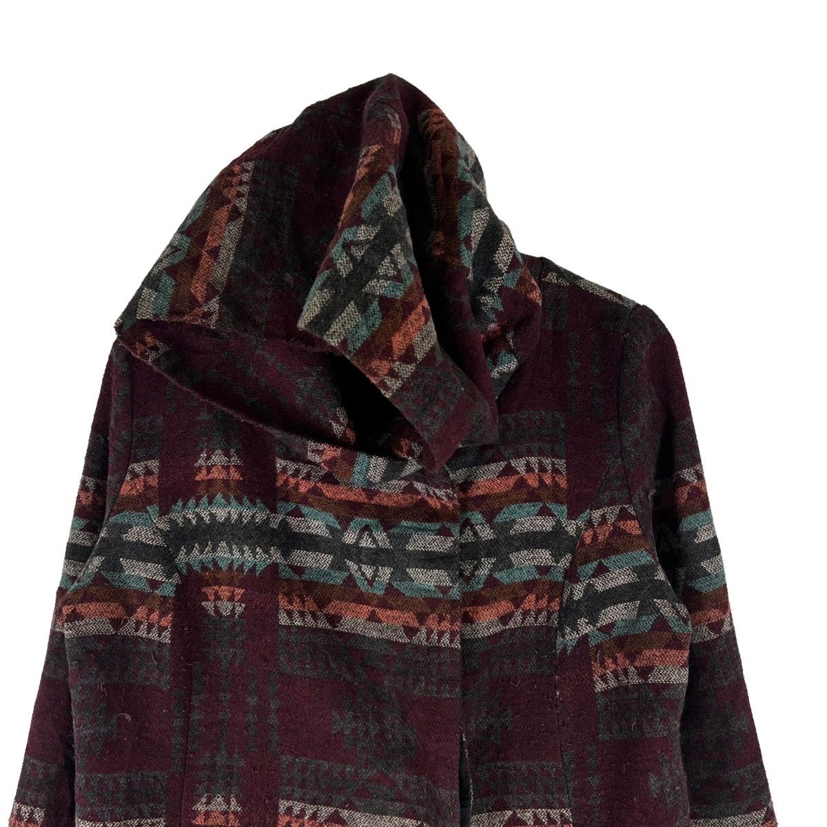 Japanese Brand VINTAGE AZTEC NAVAJO WOOL JACKET MOSSIMO SUPPLY CO 1987 Size US L / EU 52-54 / 3 - 3 Thumbnail