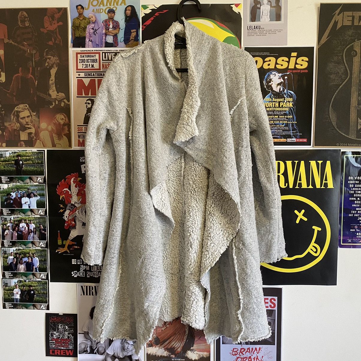 Vintage Vintage Made In Italy Sherpa Jacket Size M / US 6-8 / IT 42-44 - 1 Thumbnail