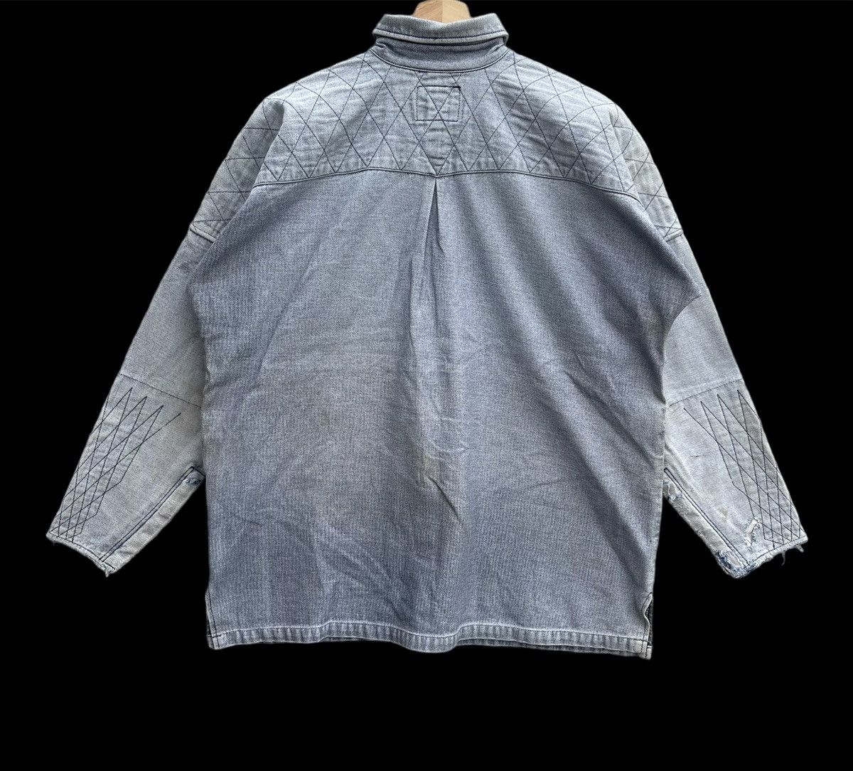 Japanese Brand × Seditionaries Distressed Seditionaries Custom Workers Denim Jacket Size US L / EU 52-54 / 3 - 6 Thumbnail