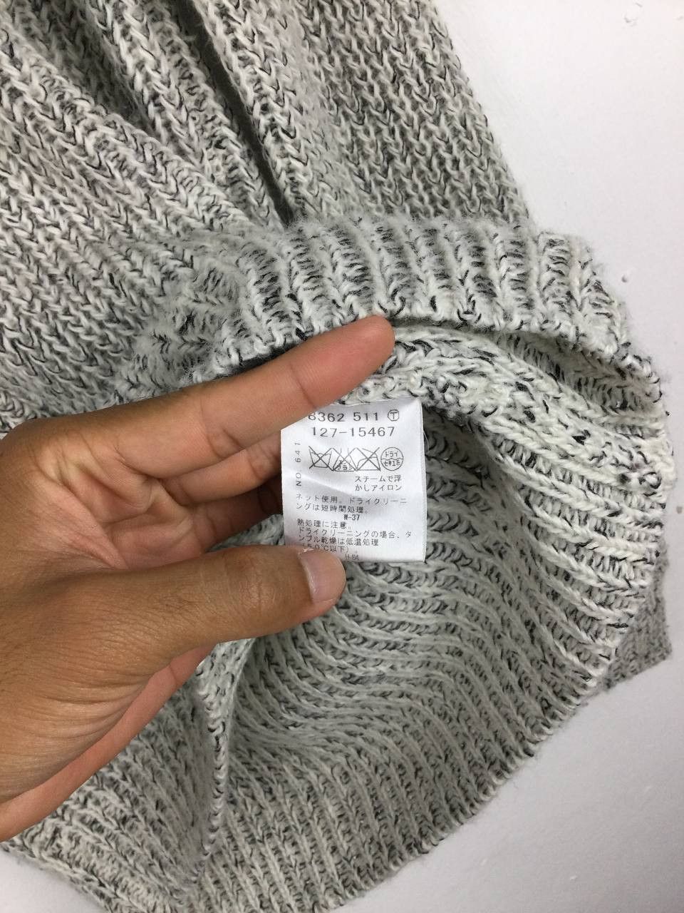 Aran Isles Knitwear × Japanese Brand × Vintage Vintage japanese brand knitwear Size M / US 6-8 / IT 42-44 - 8 Thumbnail