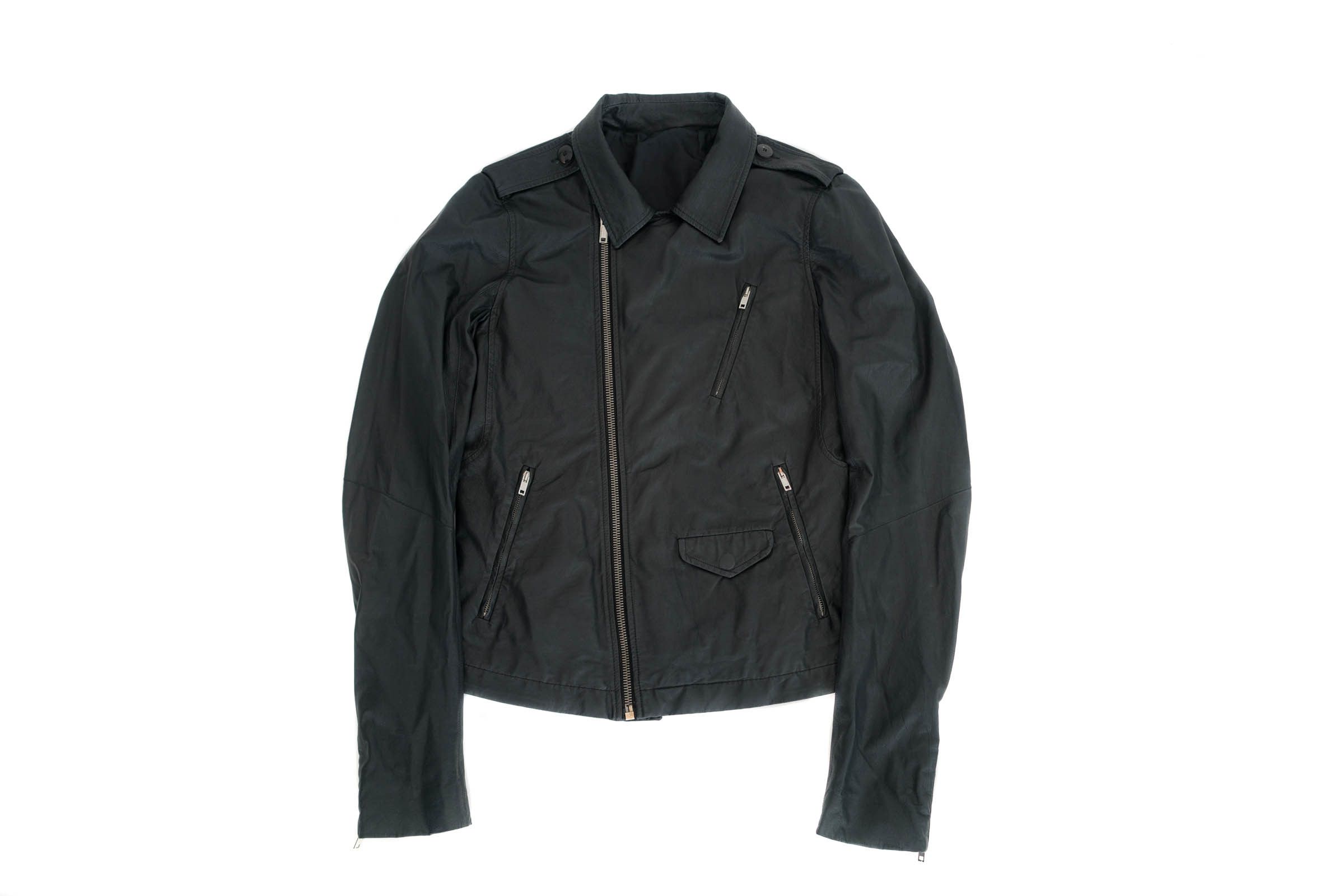 Rick Owens Stooges Leather Jacket Size US S / EU 44-46 / 1 - 1 Thumbnail