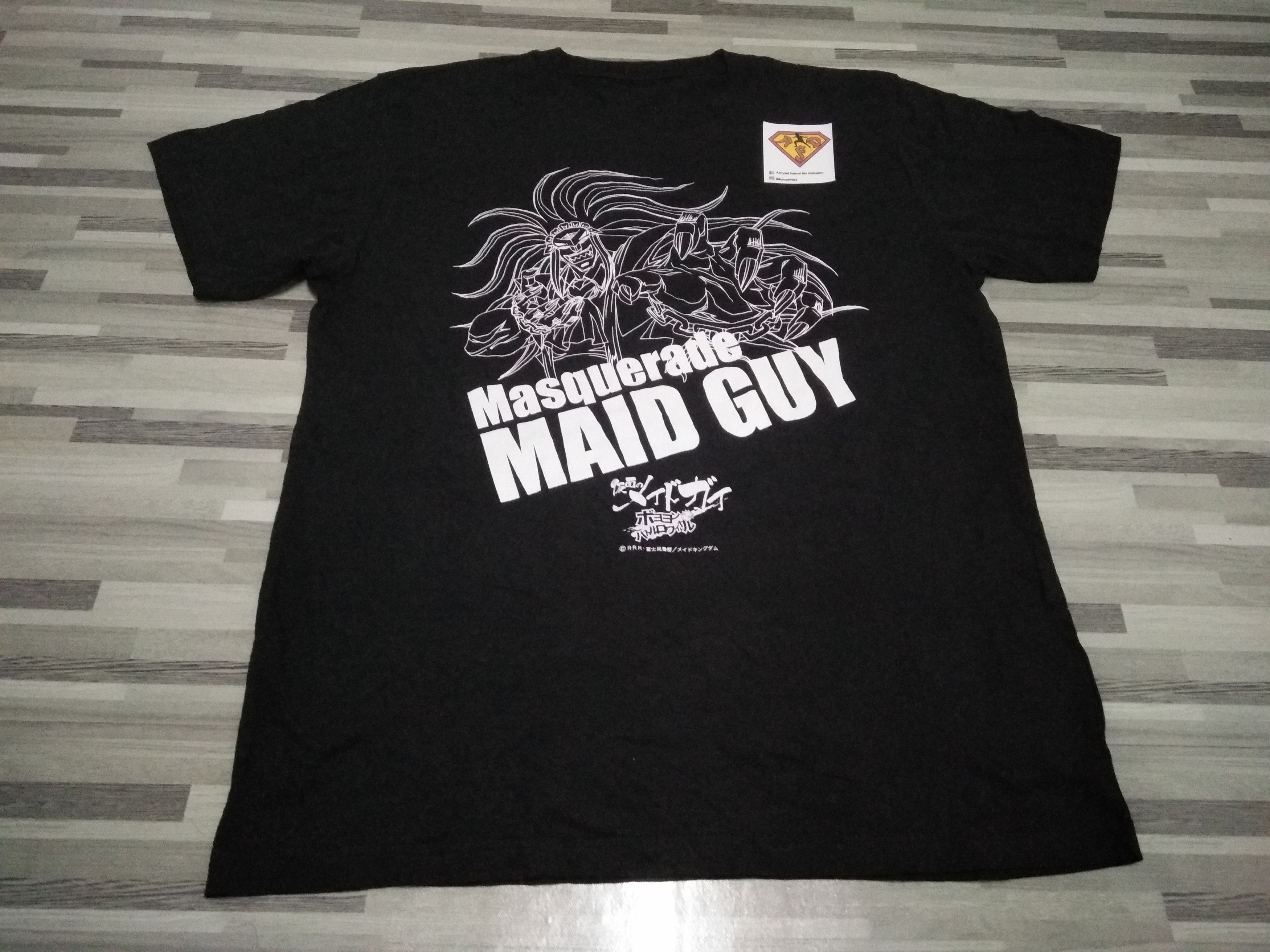 Anime Rare Kamen no Maid Guy anime shirt Size US L / EU 52-54 / 3 - 3 Thumbnail