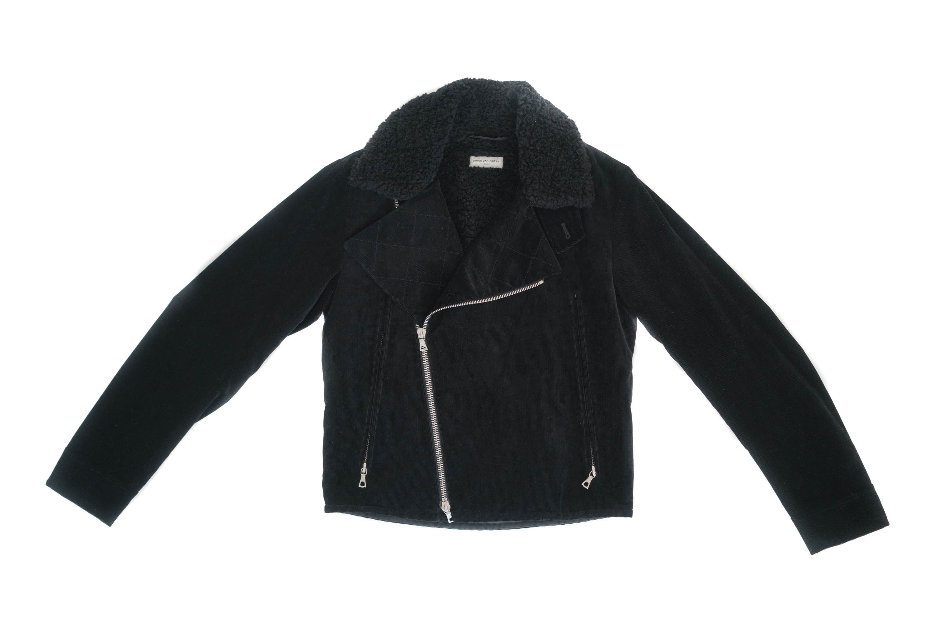 Dries Van Noten Sherpa Cord Rider Jacket Size US M / EU 48-50 / 2 - 1 Thumbnail